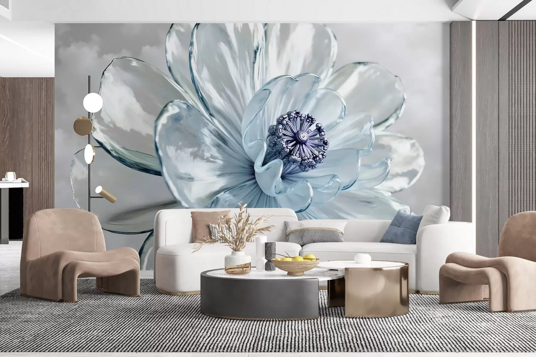 wall murals Транспарентни величанствени цвет w02677v1