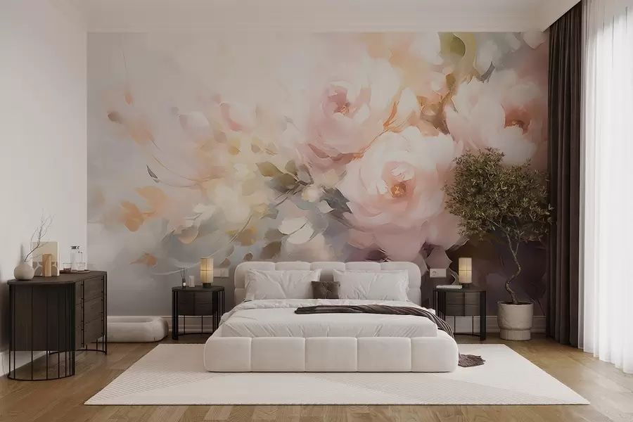 wall murals Нежне руже w08590