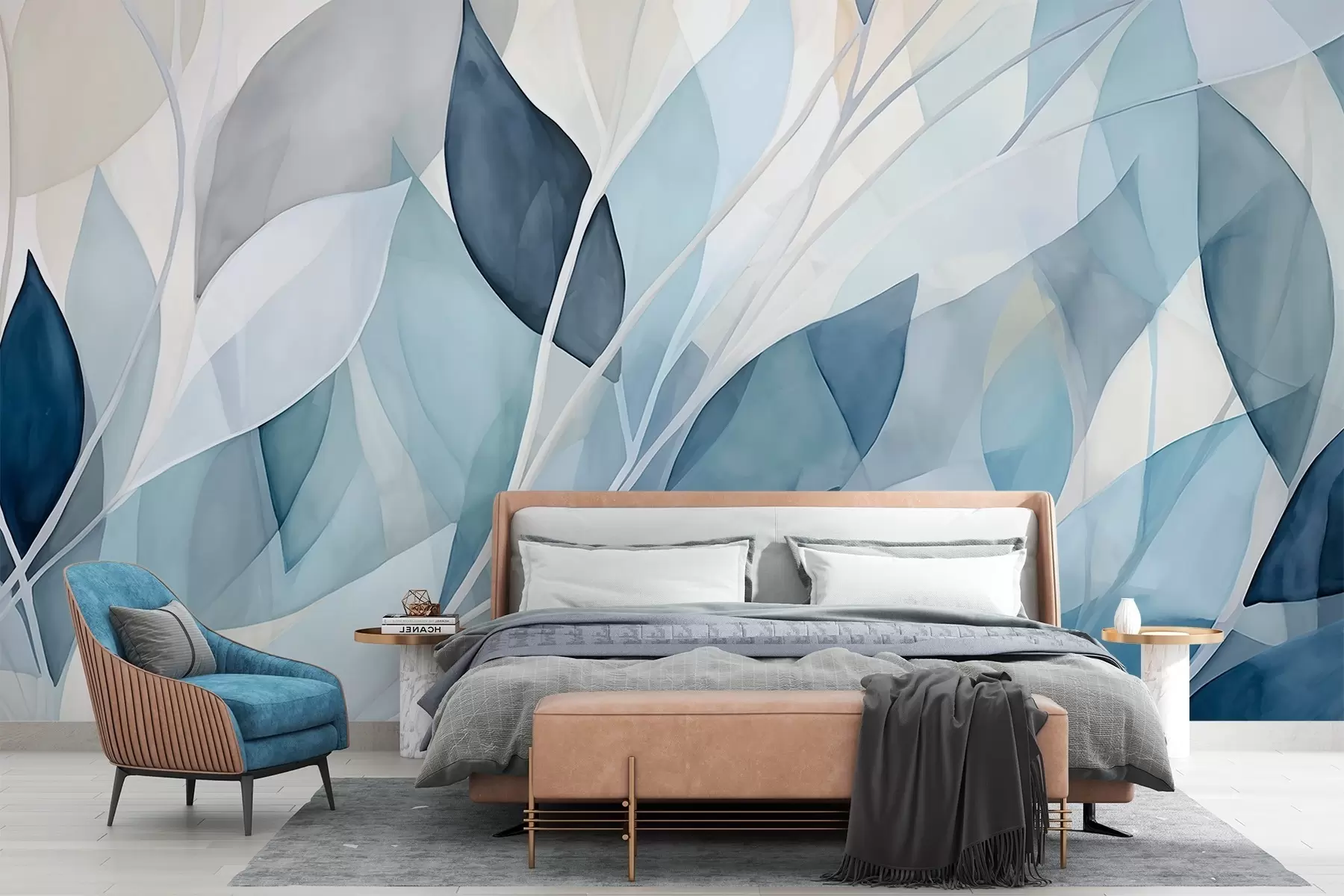 wall murals Апстрактни листови w02701