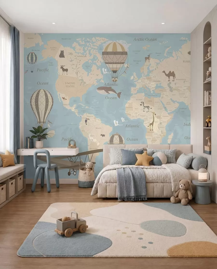 wall murals Авантура вас чека широм света u36066v5