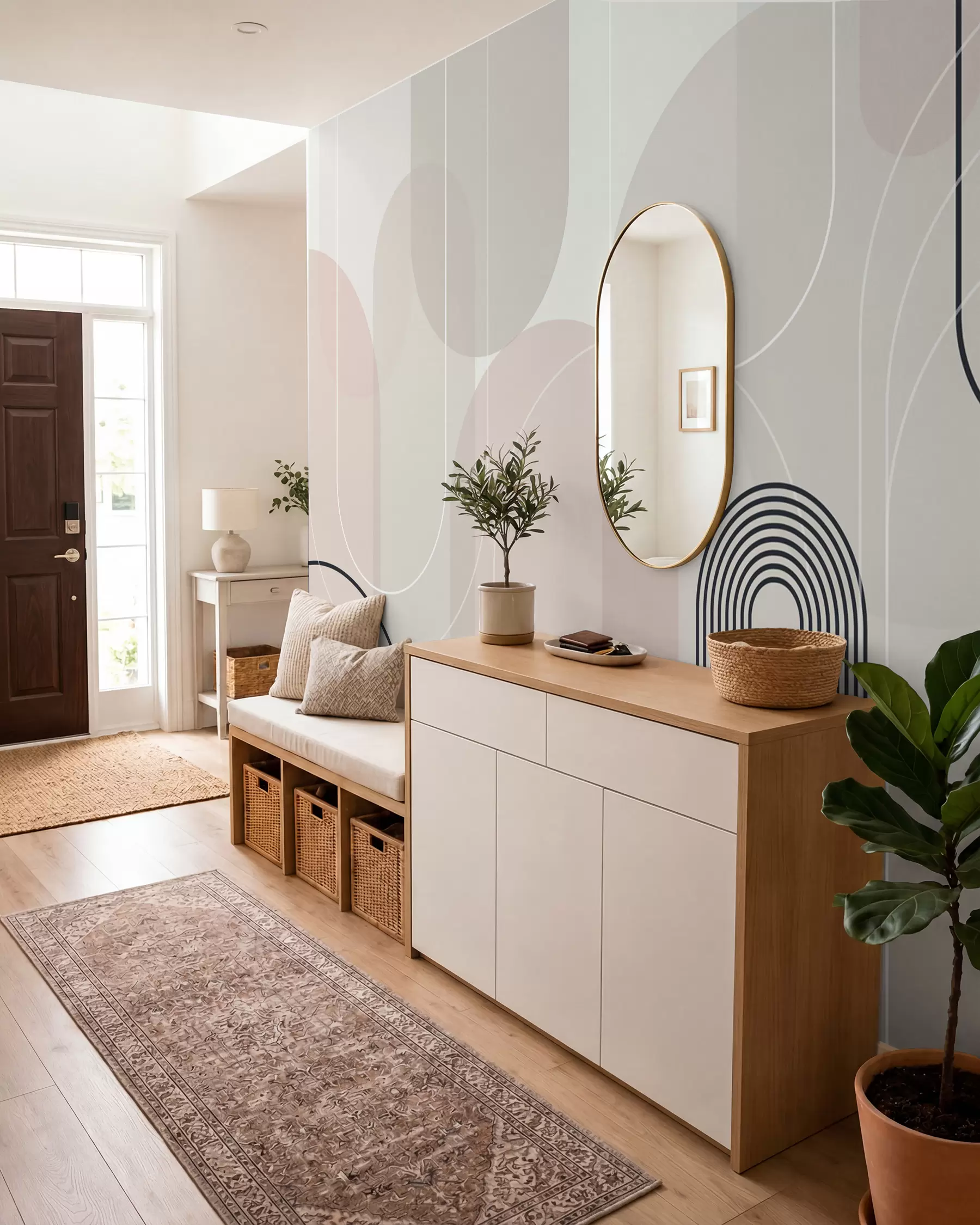 wall murals Стилски минималистички лукови w02826