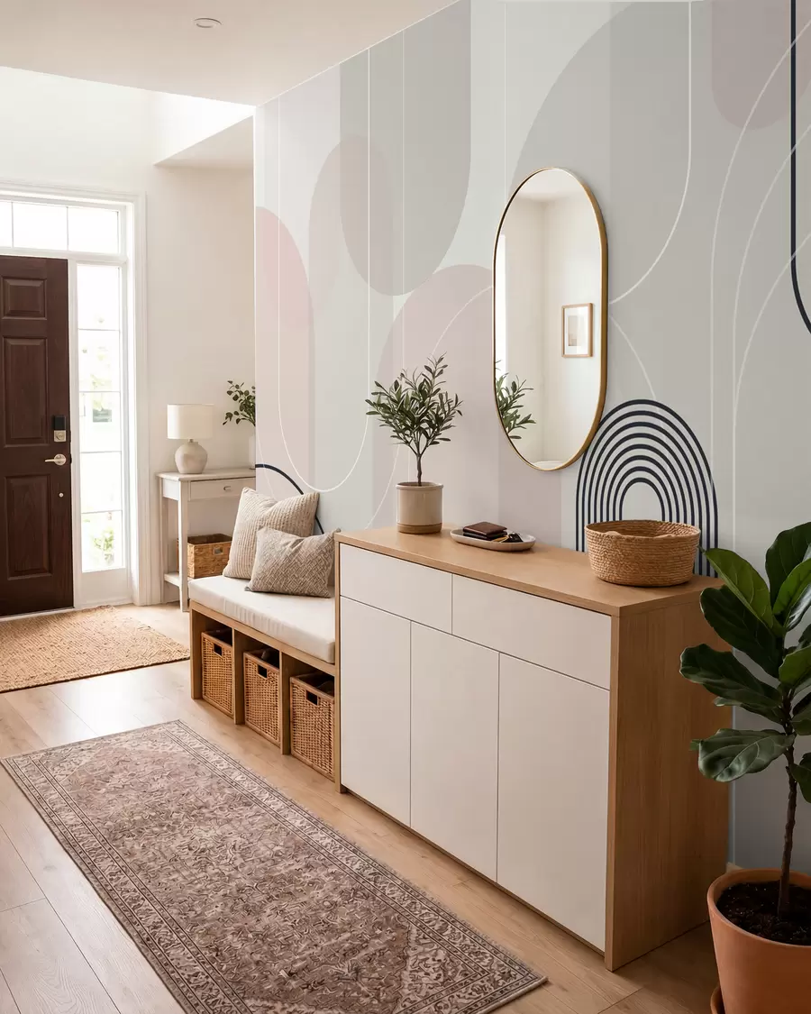 wall murals Стилски минималистички лукови w02826
