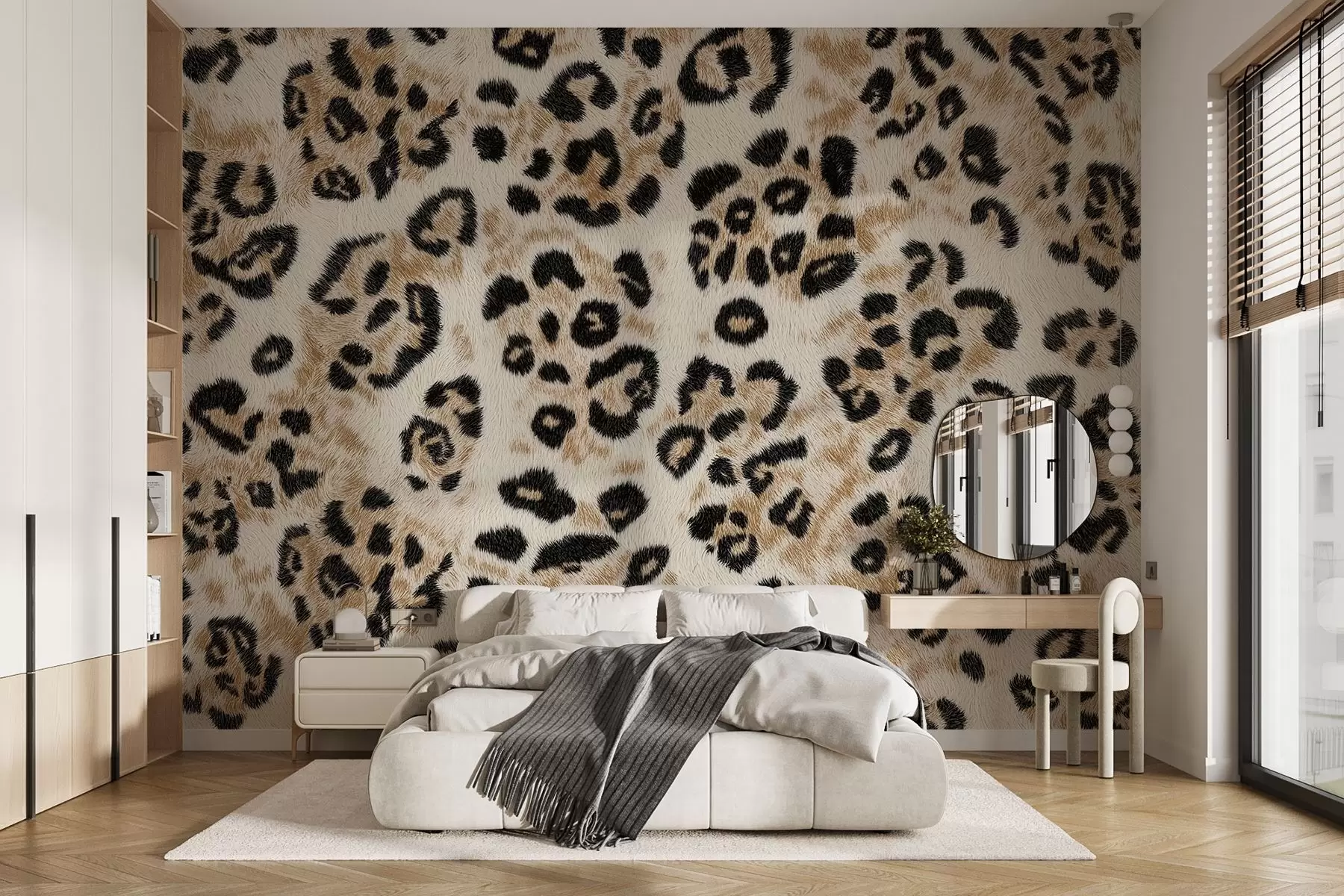 wall murals Узорак леопардовог крзна w08656
