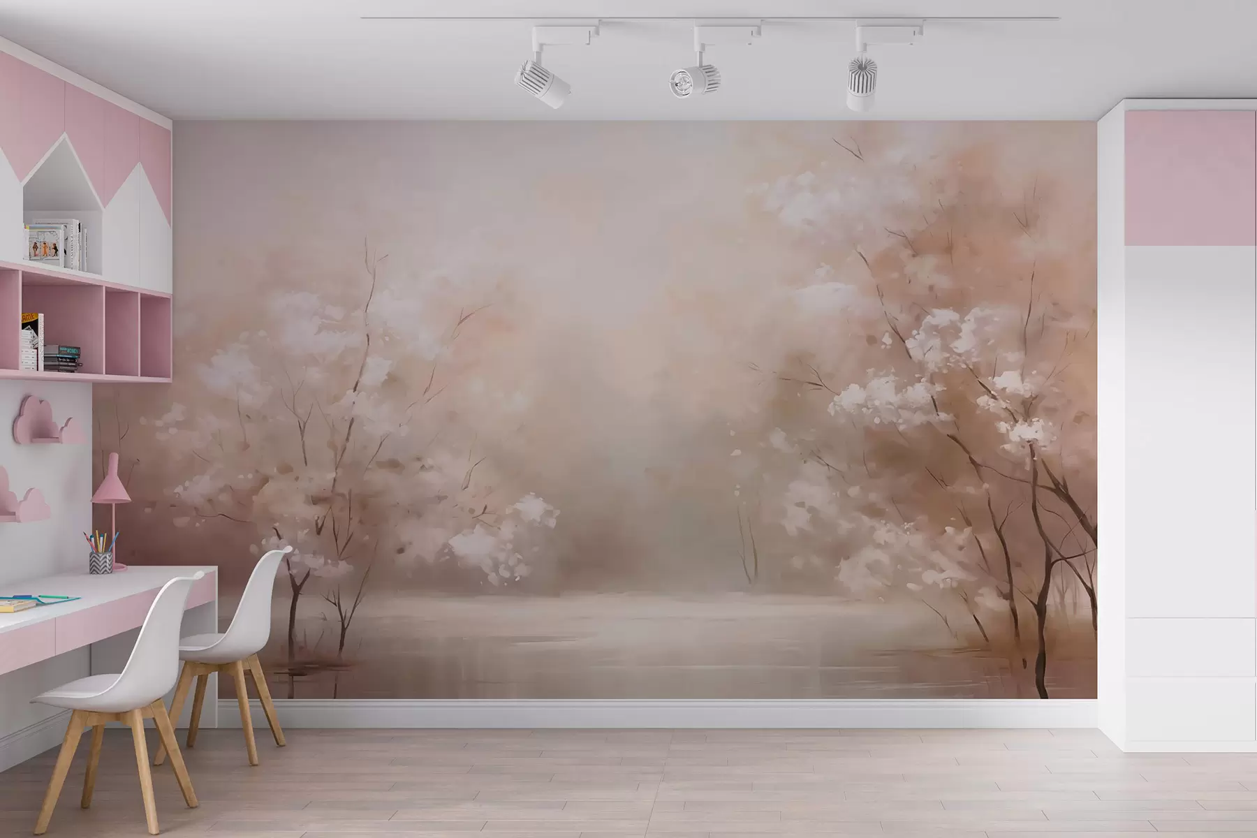 wall murals Грове апстрактна имитација слике w02924