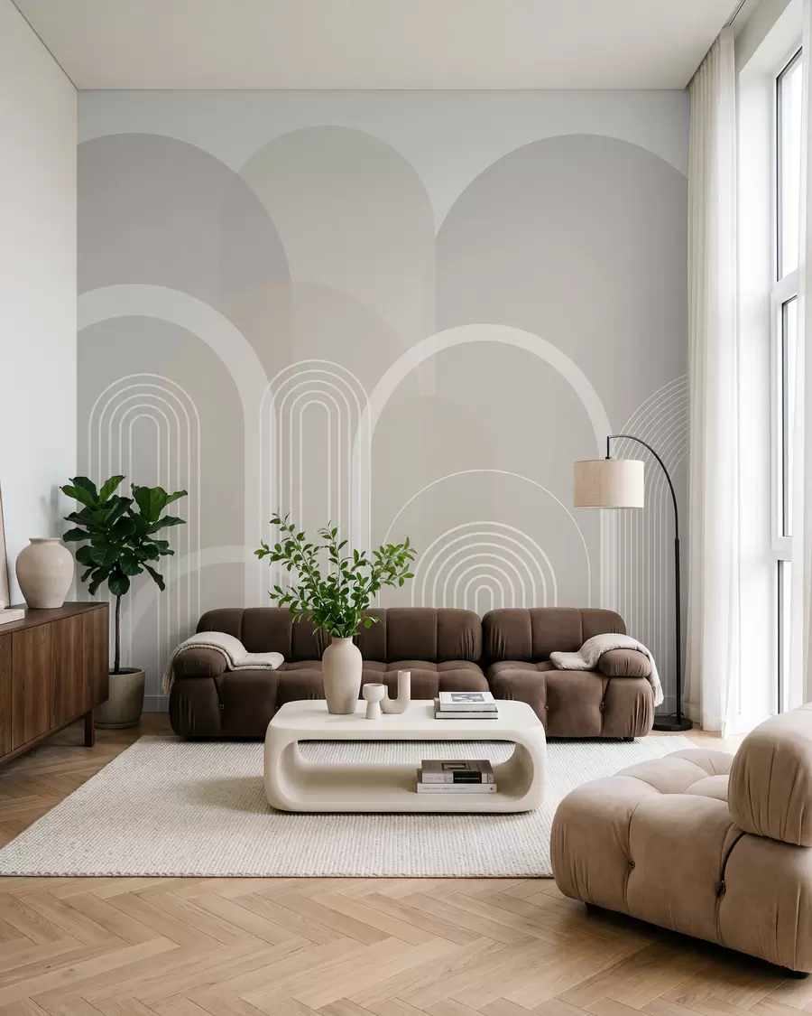 wall murals Бохо геометријски лукови w02935v1