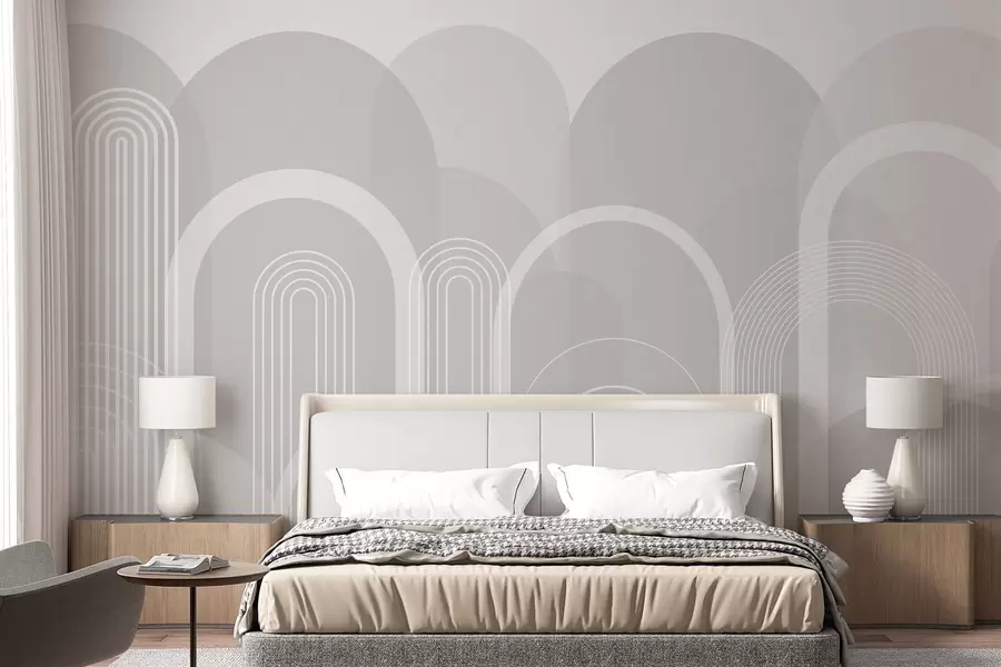 wall murals Бохо геометријски лукови w02935v2