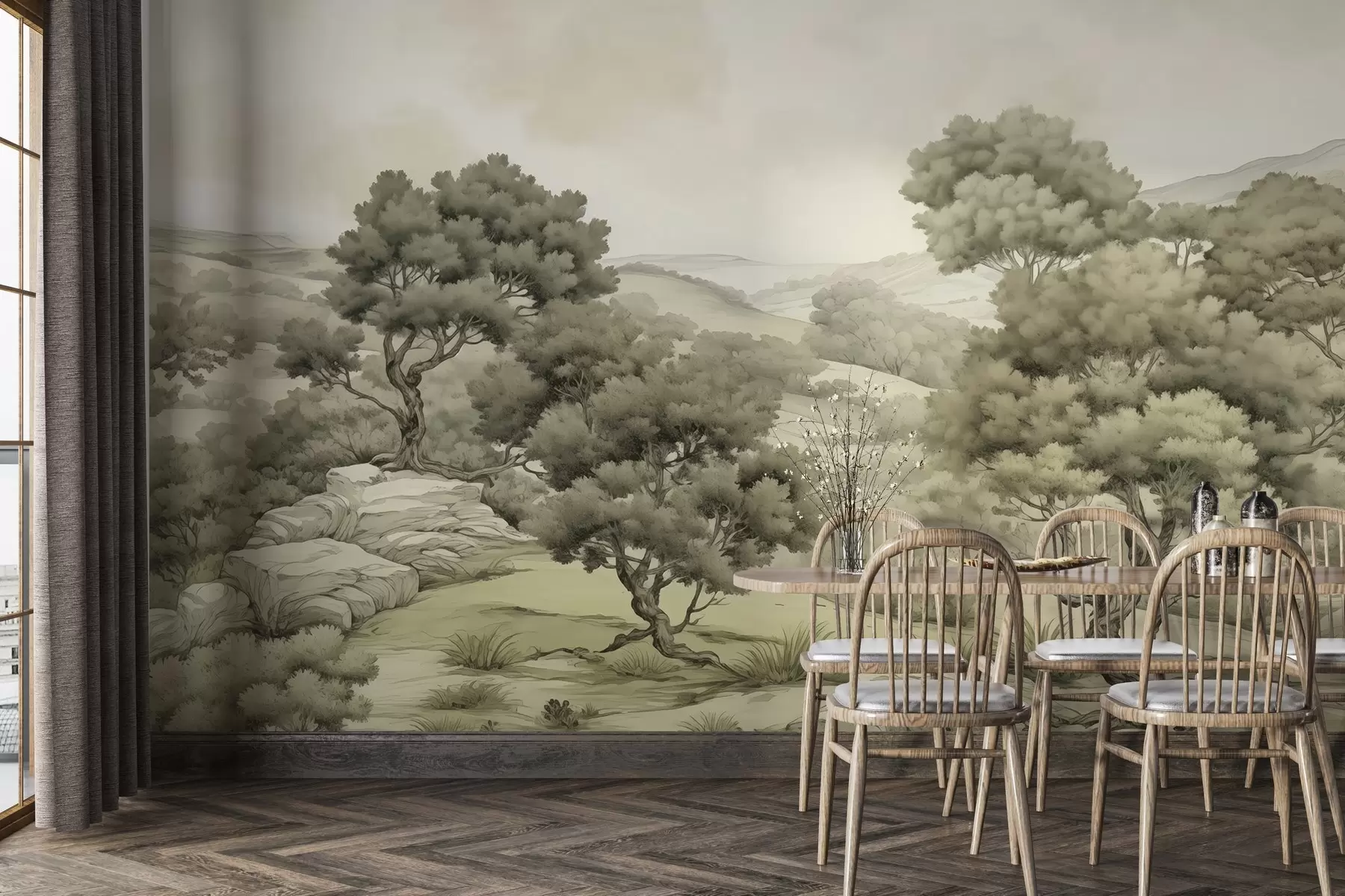 wall murals Сликани пејзаж w02992