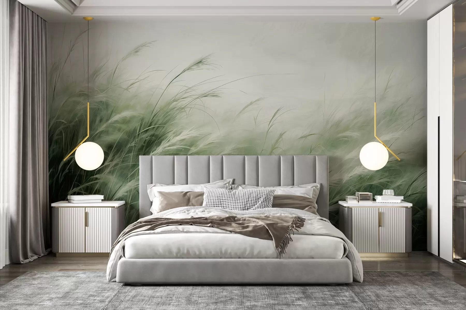 wall murals Мир у трави w02985v3