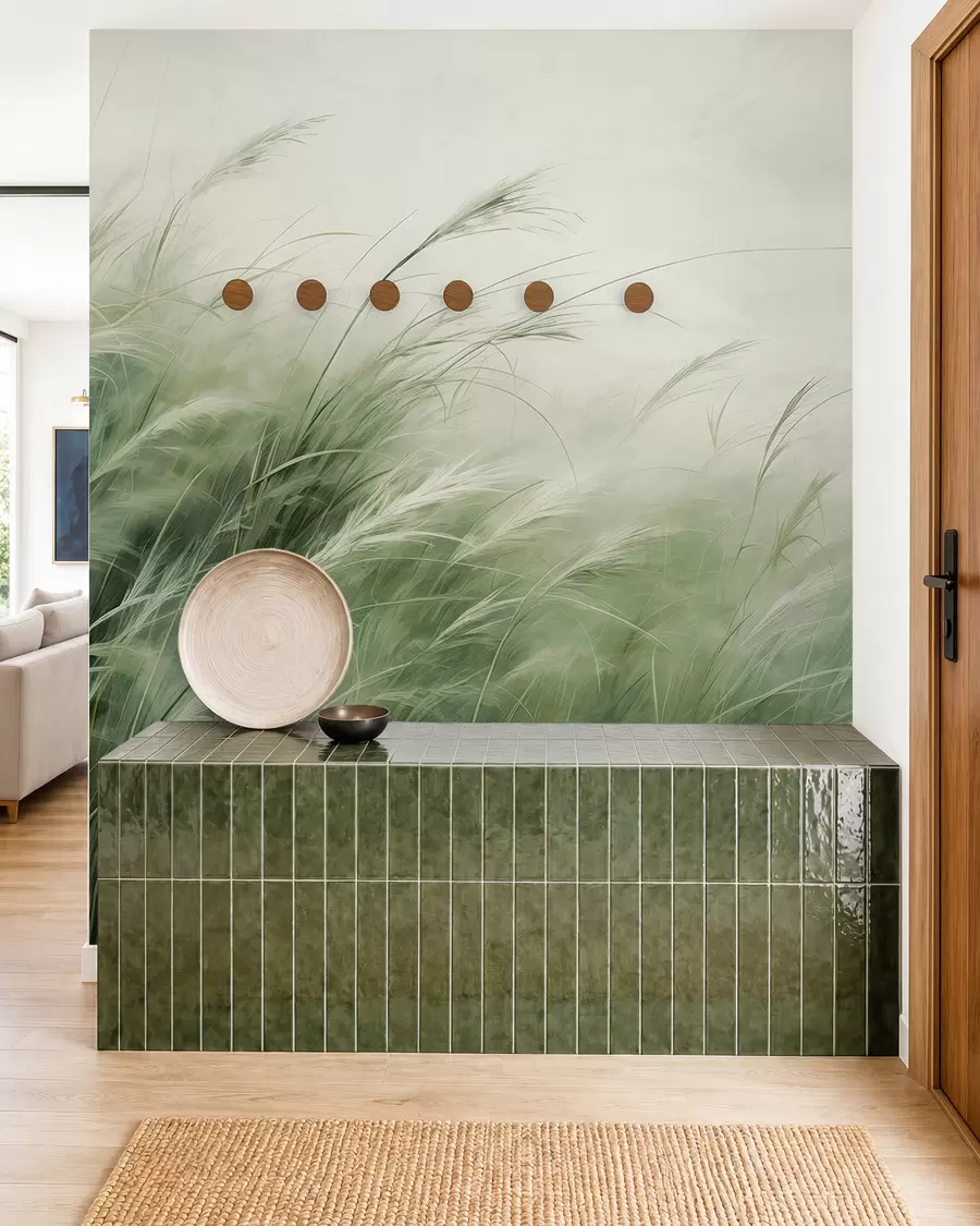 wall murals Мир у трави w02985v3