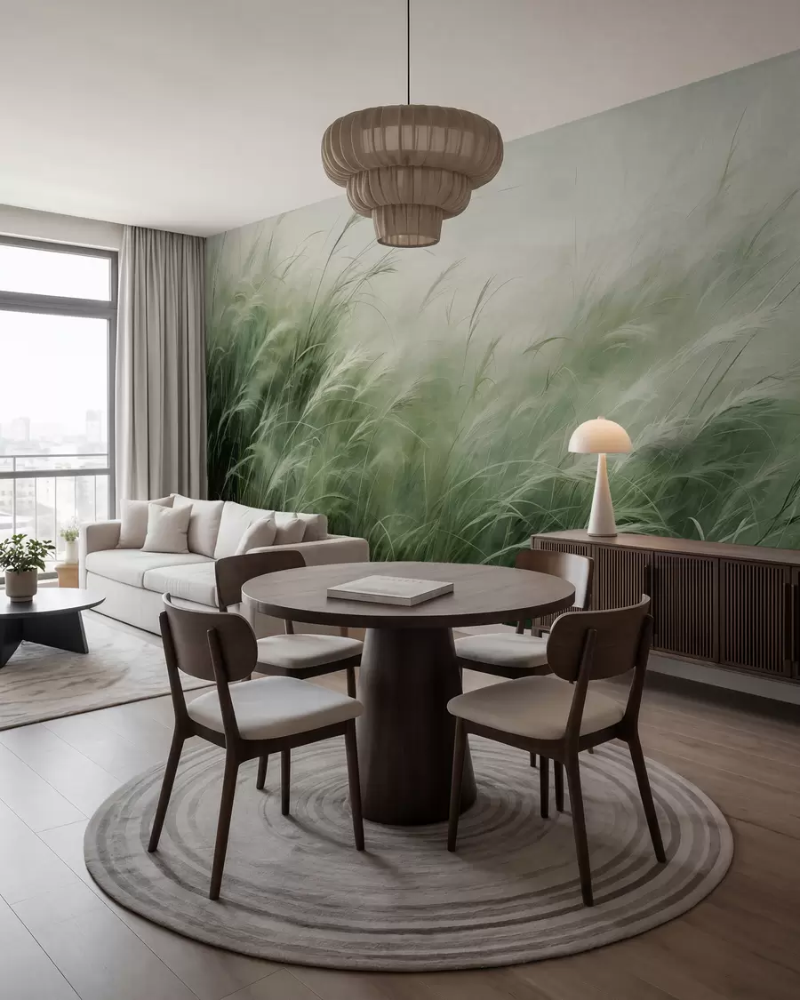 wall murals Мир у трави w02985v3