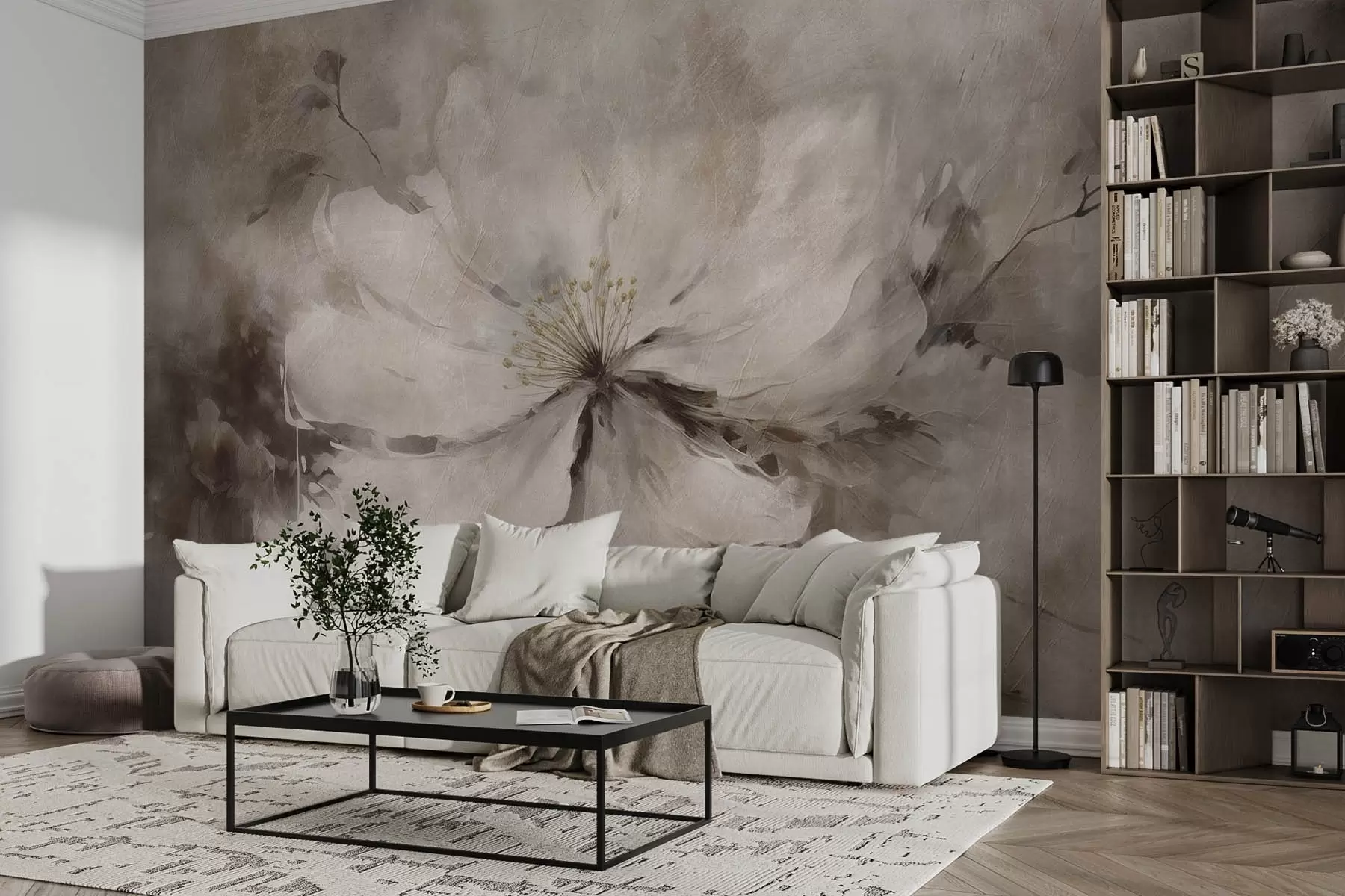 wall murals Велики апстрактни цвет w08733