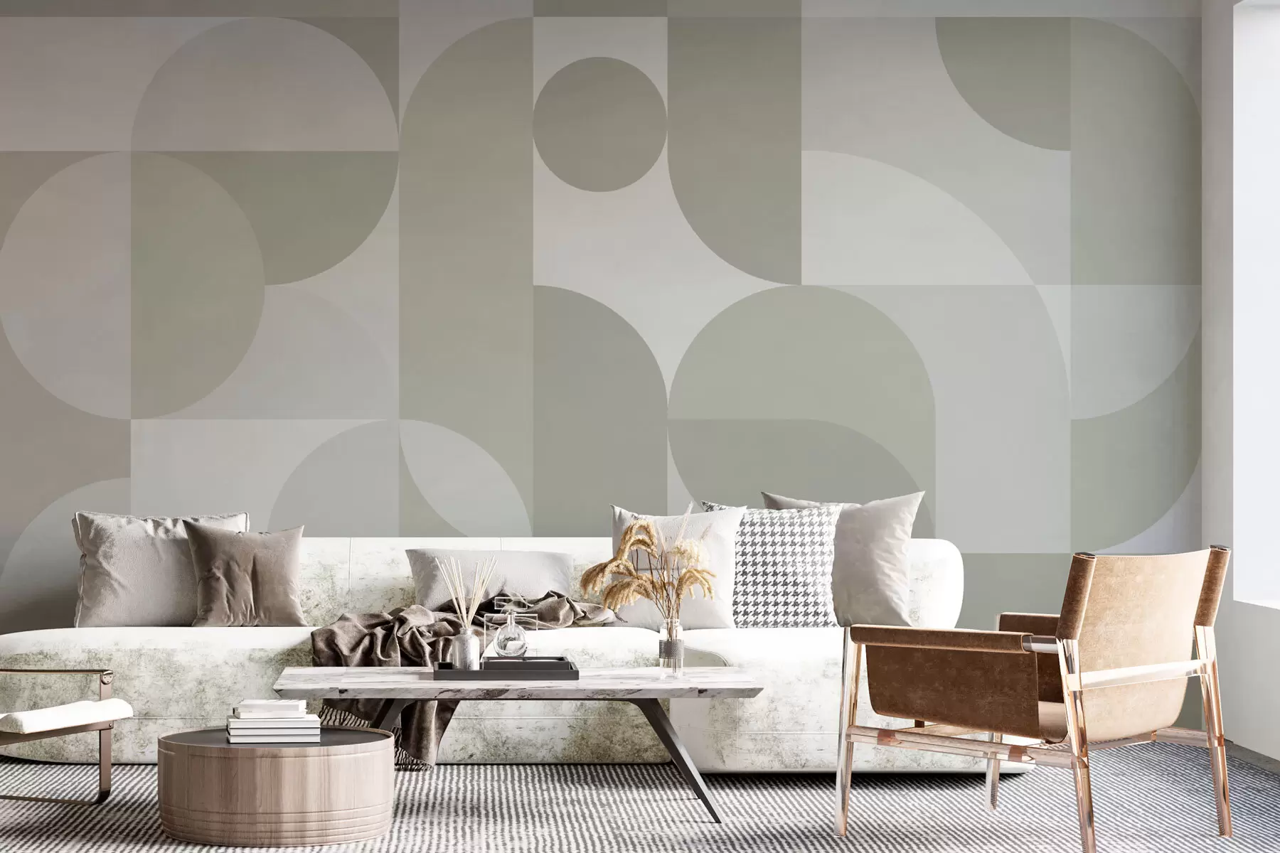 wall murals Модеран тренд геометрије w03058v2