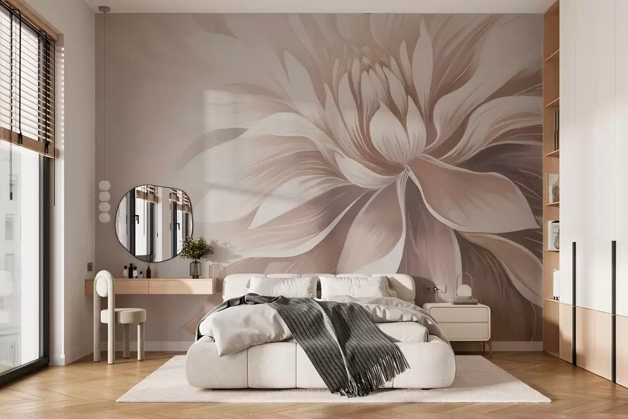 wall murals Модеран пастелни цвет у лаганој магли w03128v1