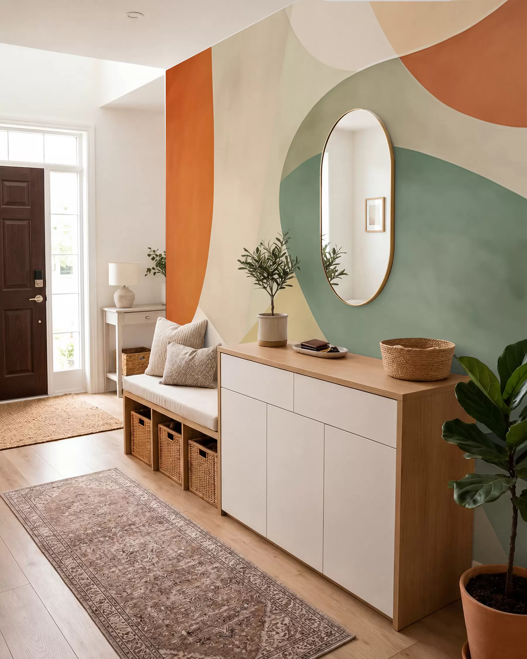 wall murals Апстрактна композиција w03094