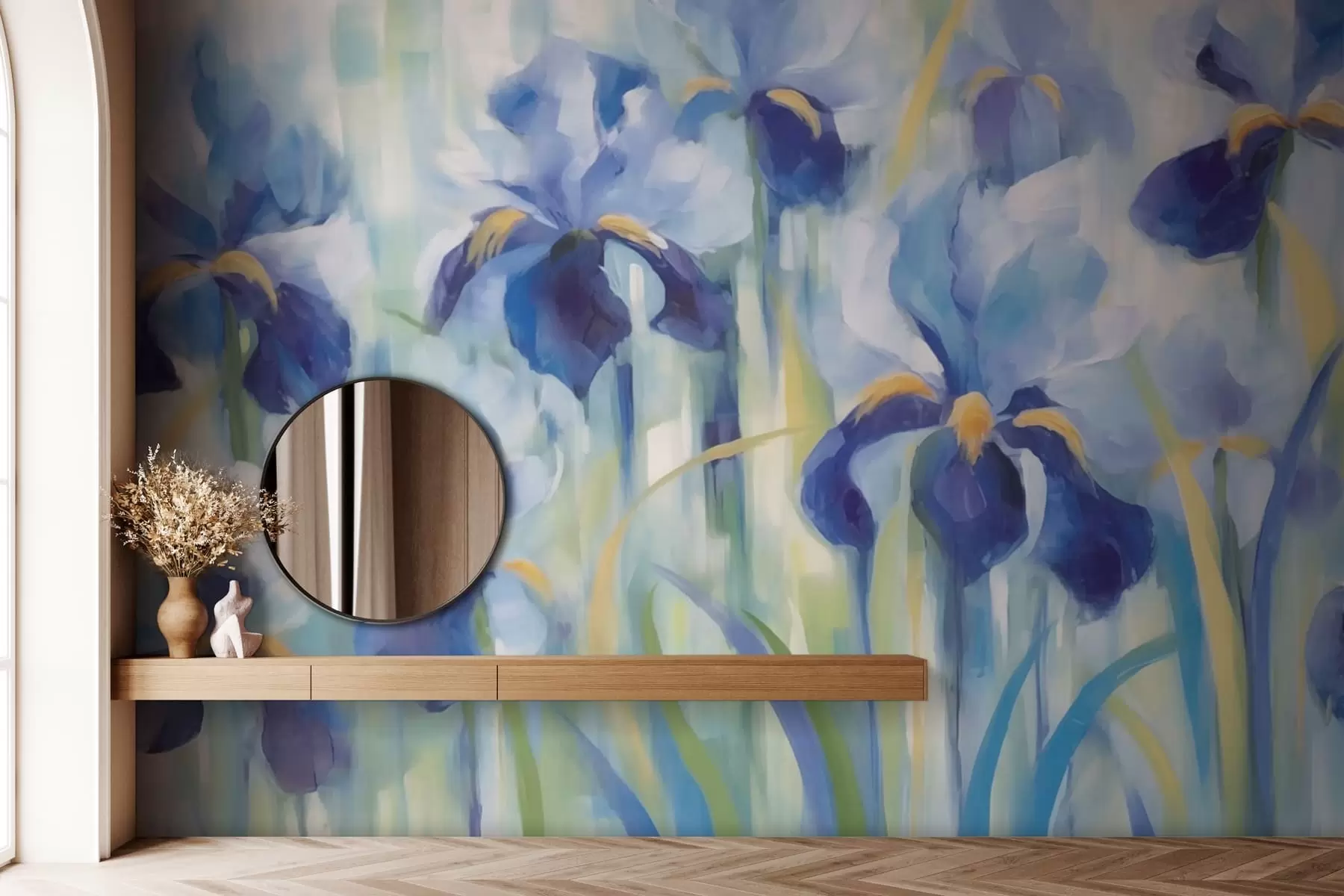 wall murals Ирис Фловерс w03230