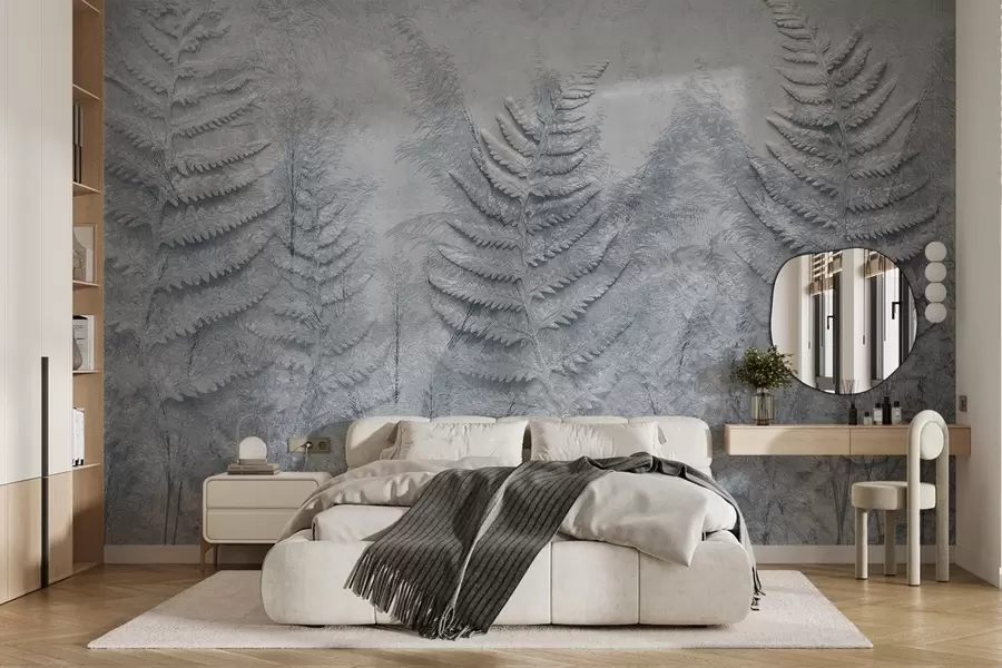 wall murals Поље берба трава w03316v1