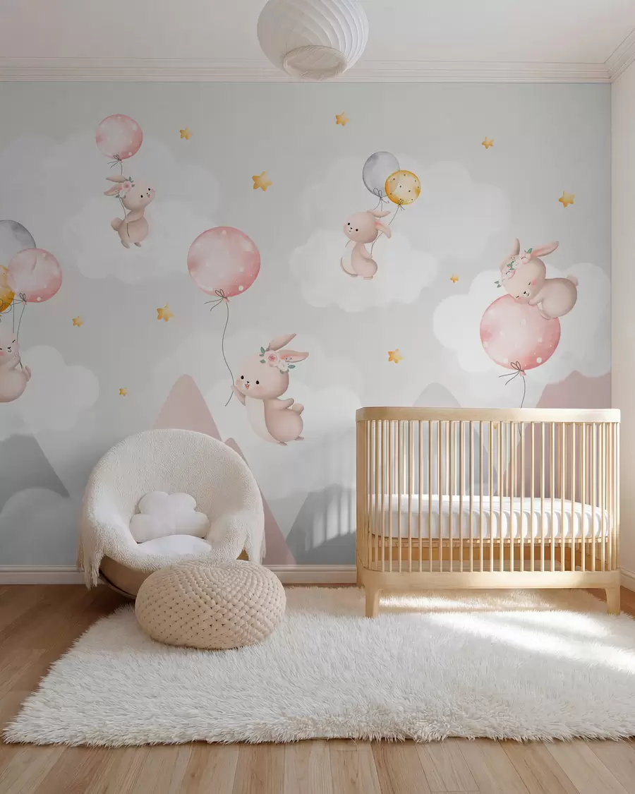 wall murals Zečići iznad planina w03375