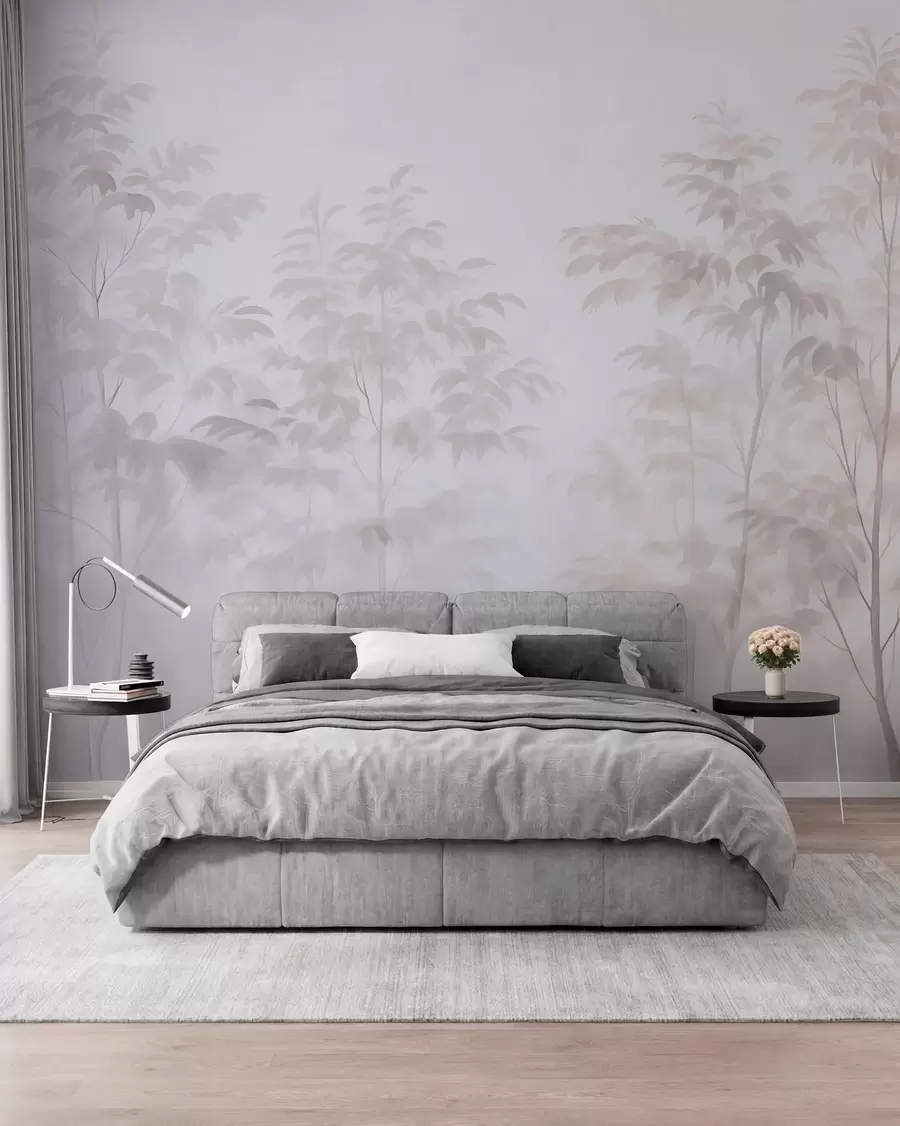 wall murals Дрвеће имитација акварела  w03474v1