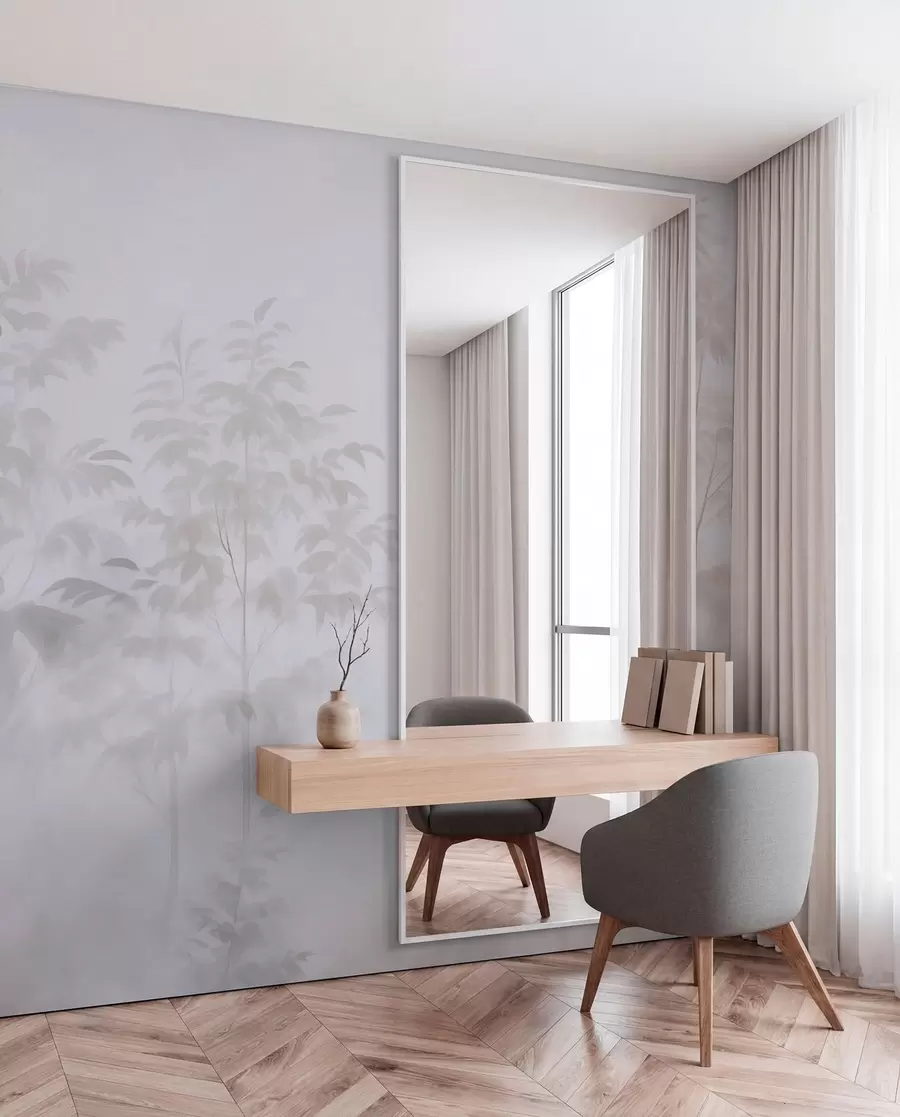 wall murals Дрвеће имитација акварела  w03474v1