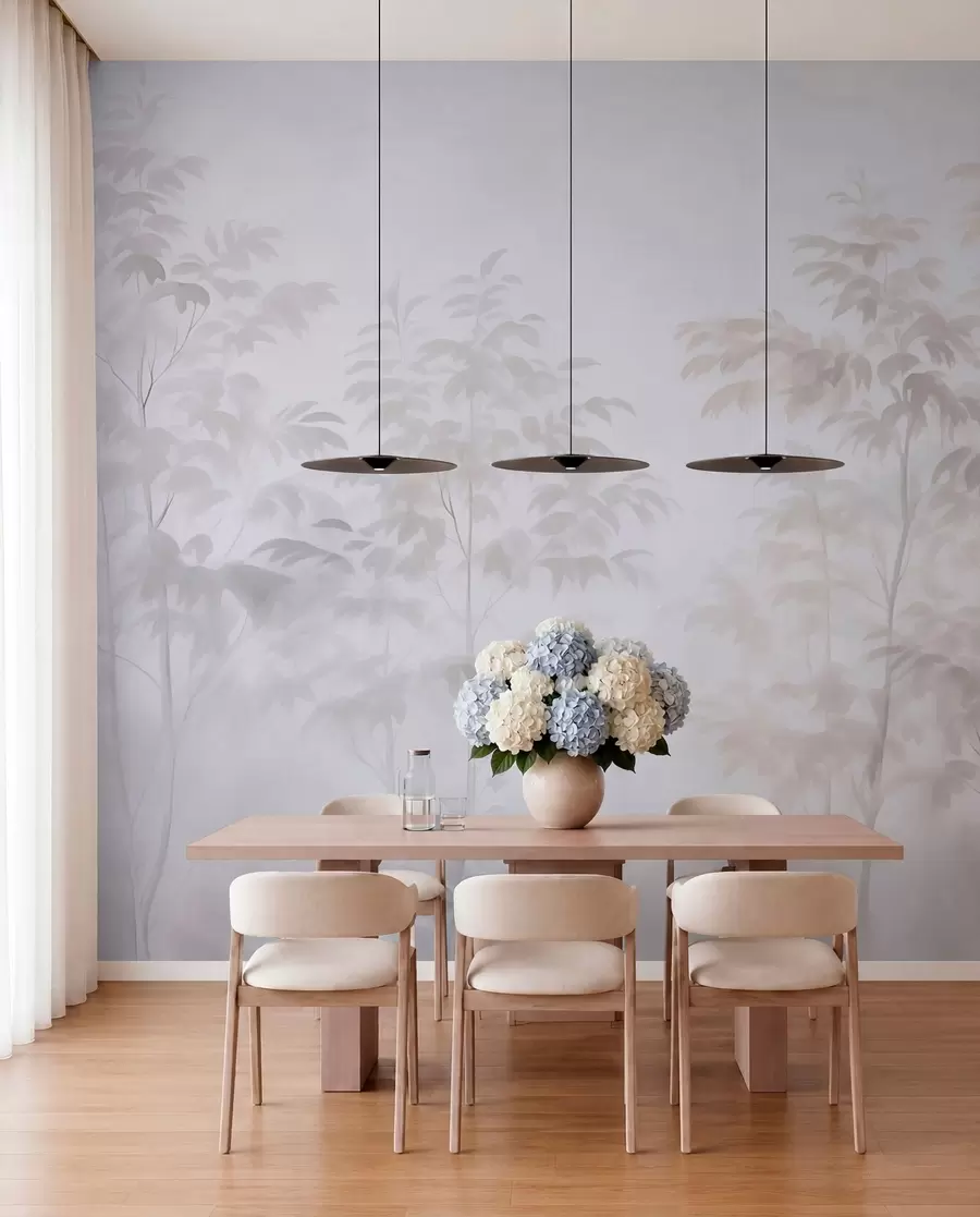 wall murals Дрвеће имитација акварела  w03474v1