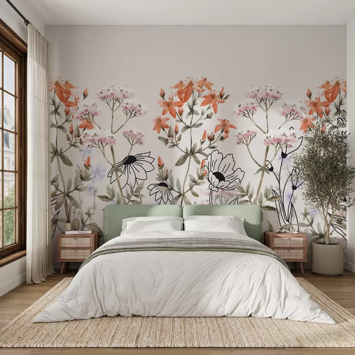 wall murals Дивље биљке и цвеће w03485