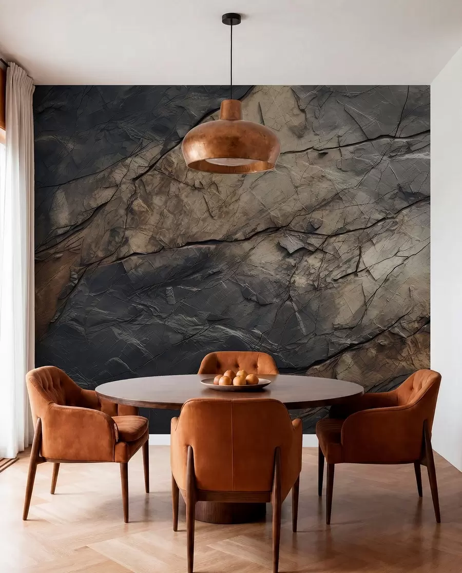 wall murals Осликан зид у акварелу w03561