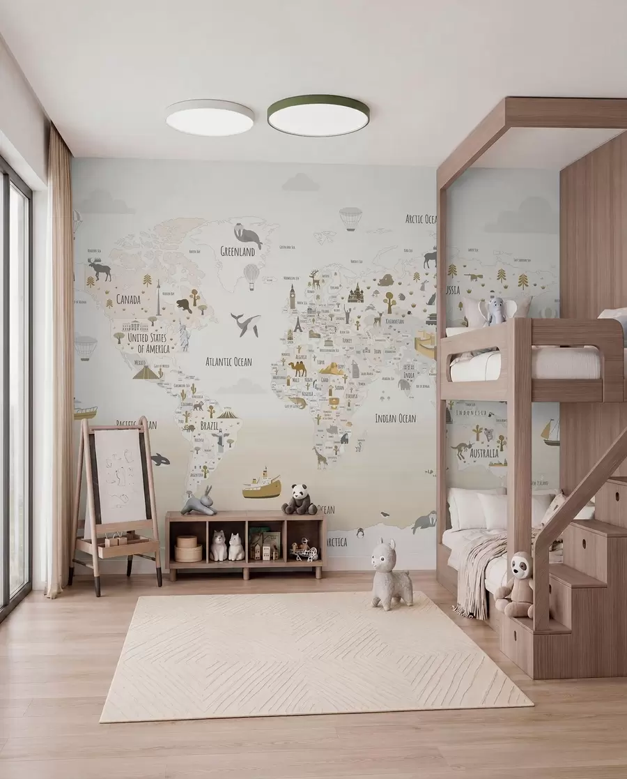 wall murals Atlas čuda w03410v1