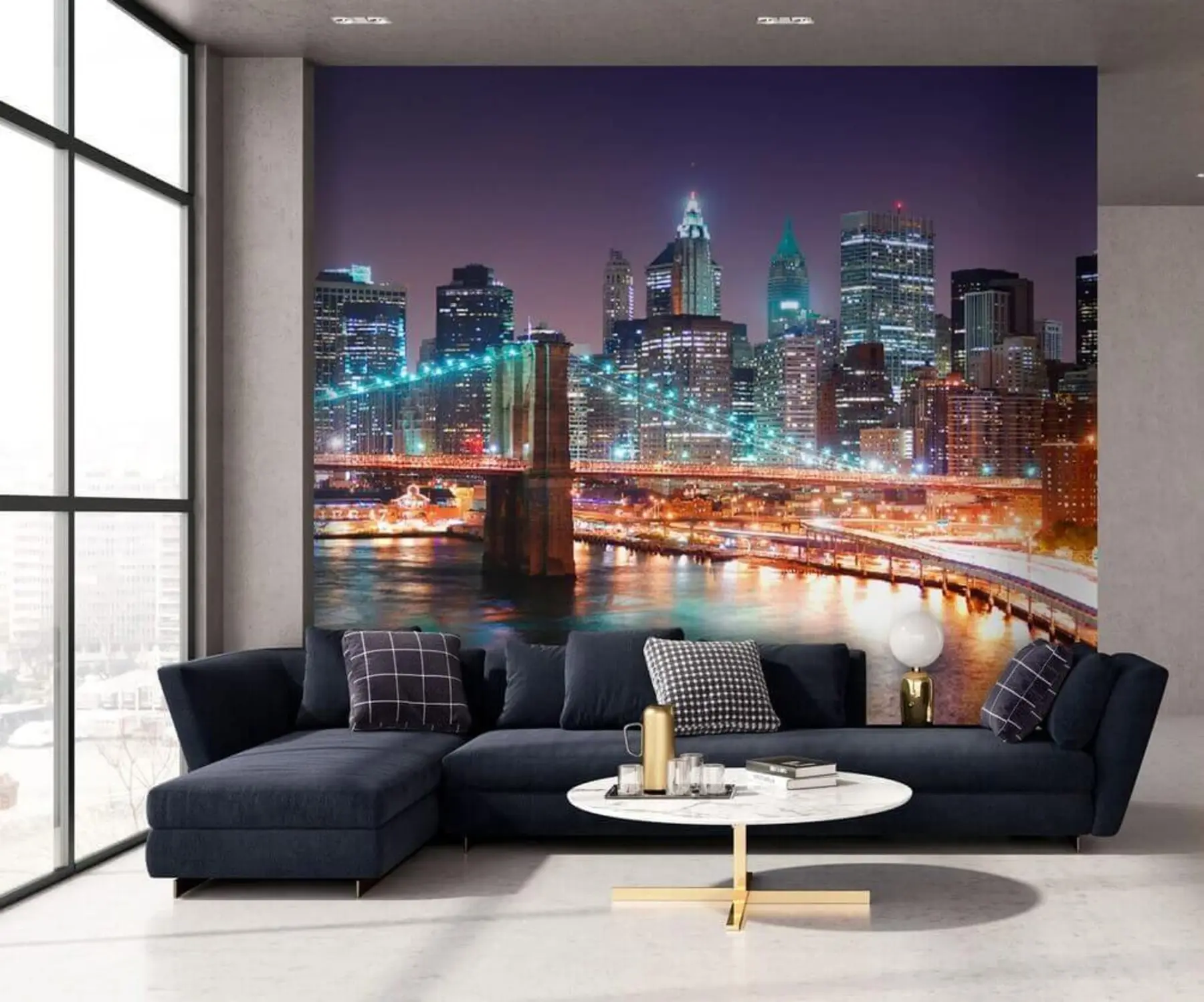 wall murals Брооклин Бридге, Њујорк u57210