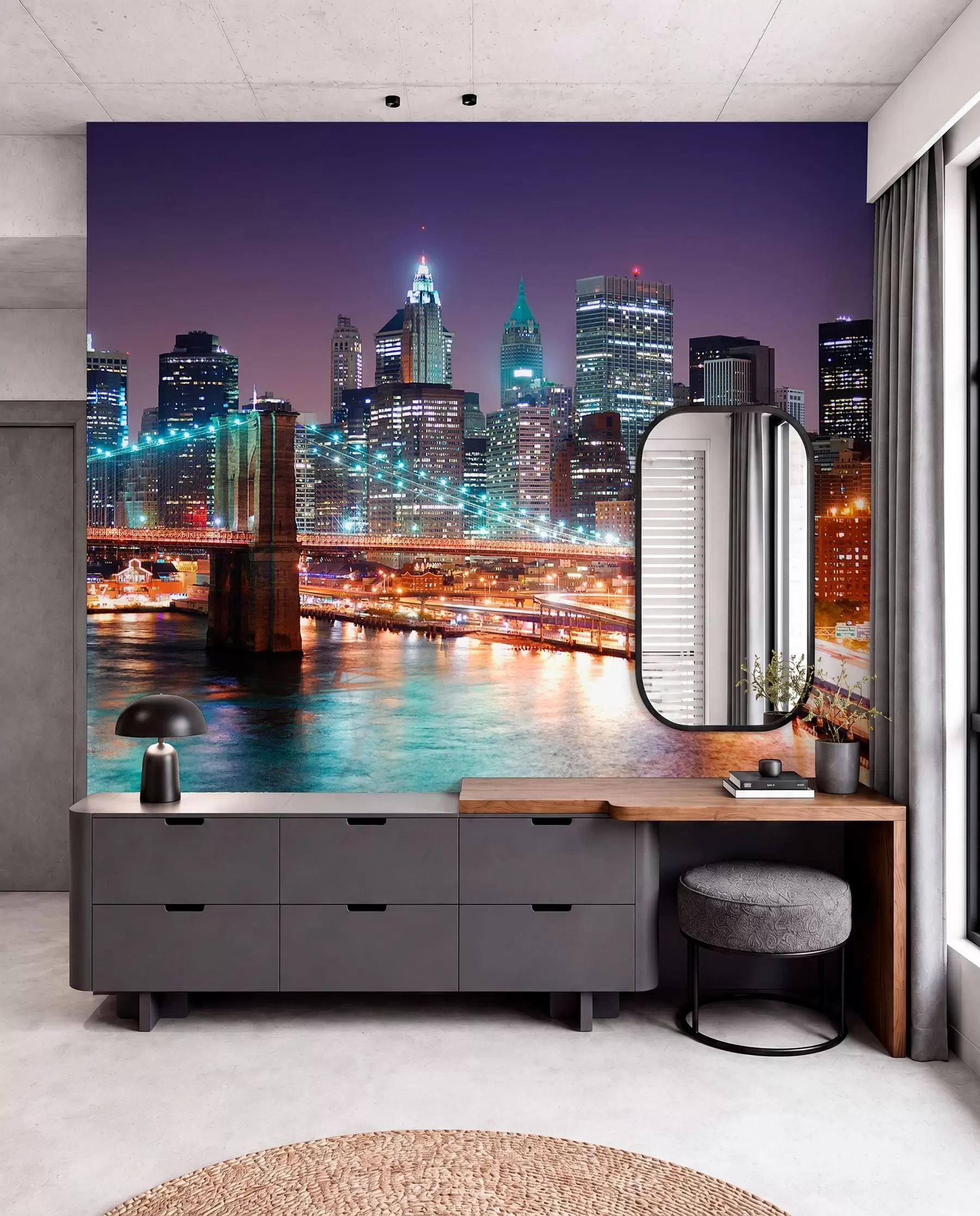 wall murals Брооклин Бридге, Њујорк u57210