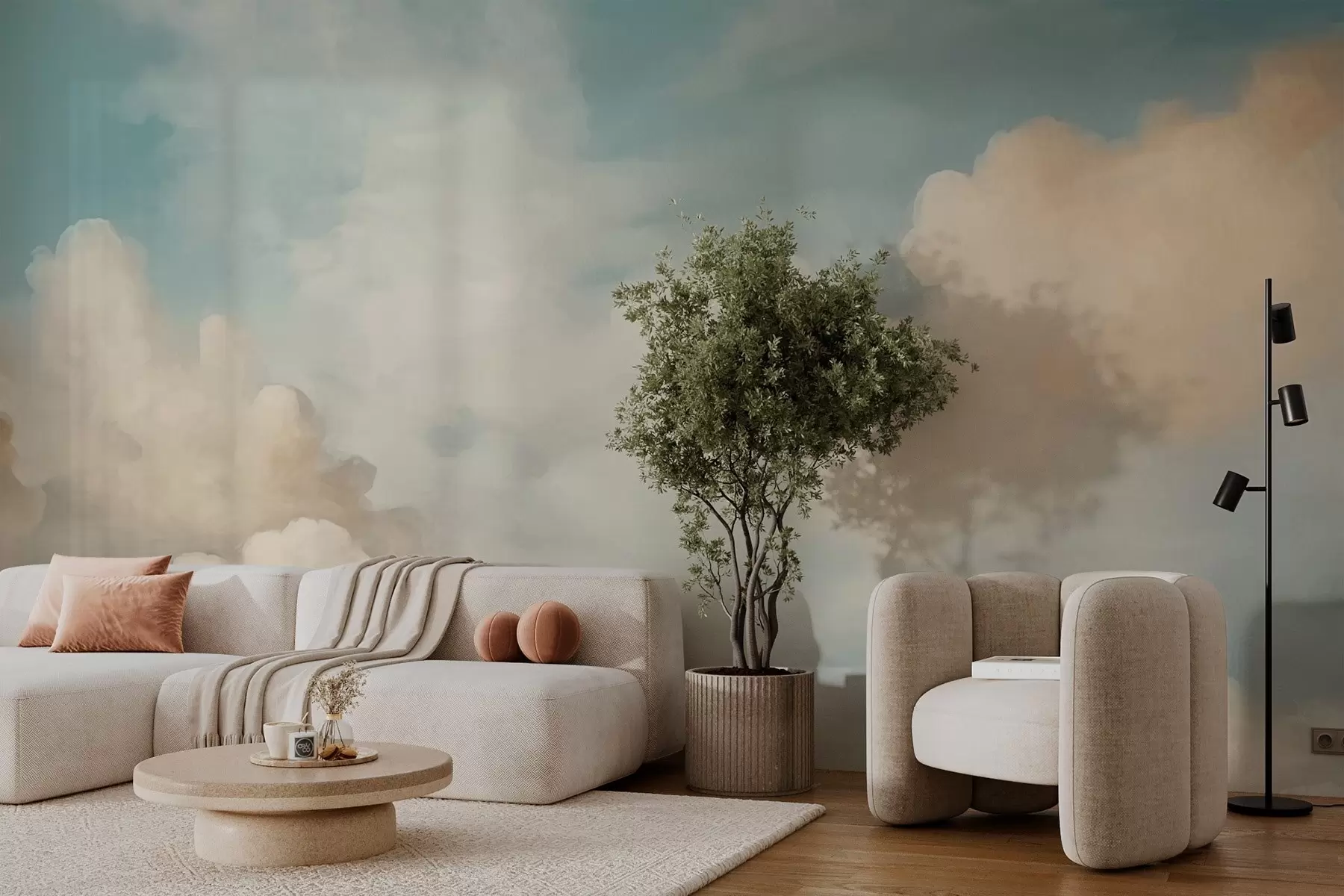 wall murals Облачно небо w03505