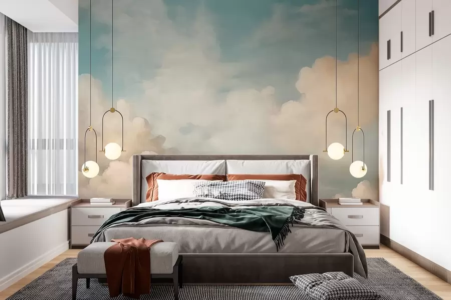 wall murals Облачно небо w03505