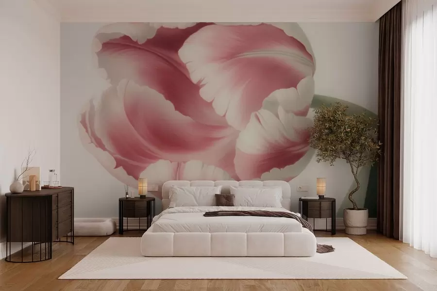 wall murals Винтаге цвет тулипана w03638