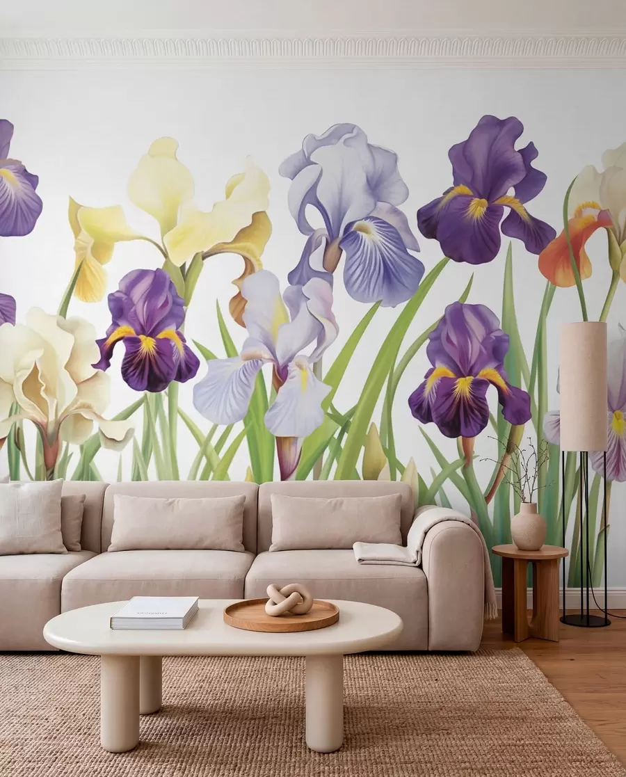 wall murals Цвеће ириса w03641