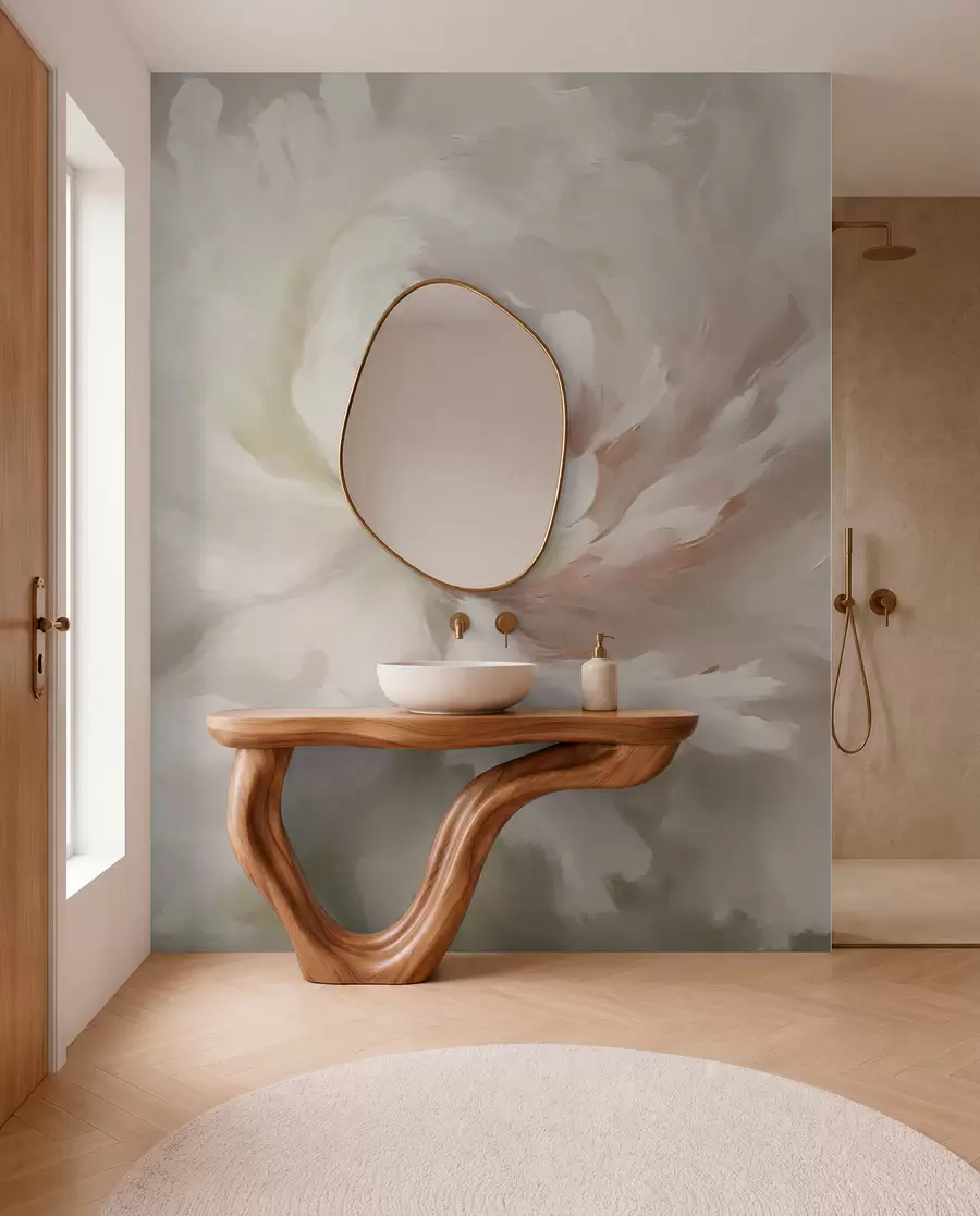 wall murals Велики цвет божура w03642