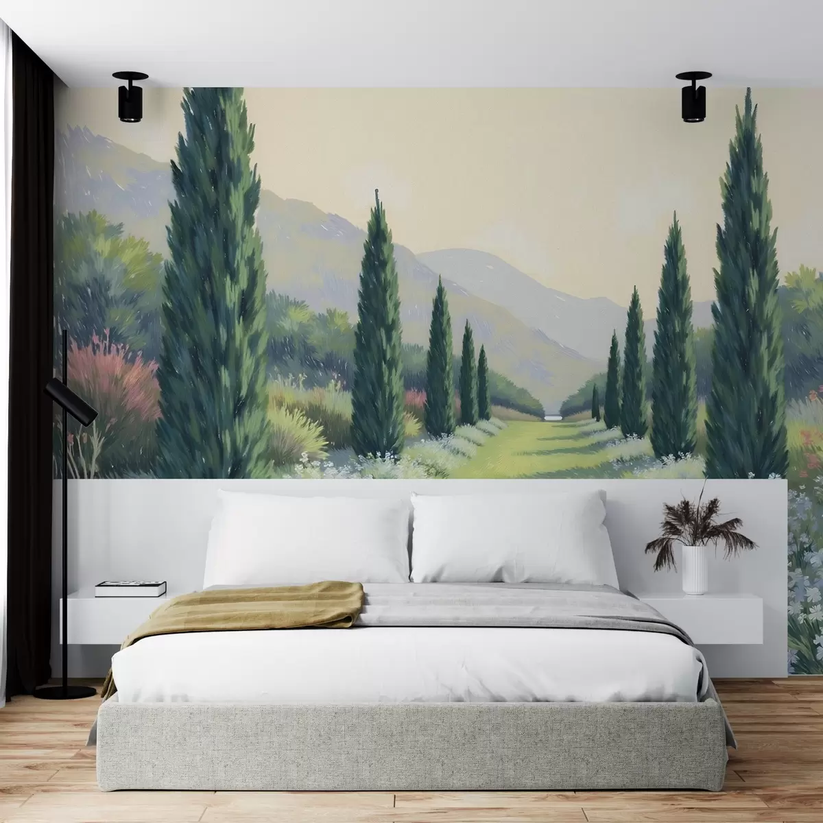 wall murals Башта офарбана у стилу уља w03662