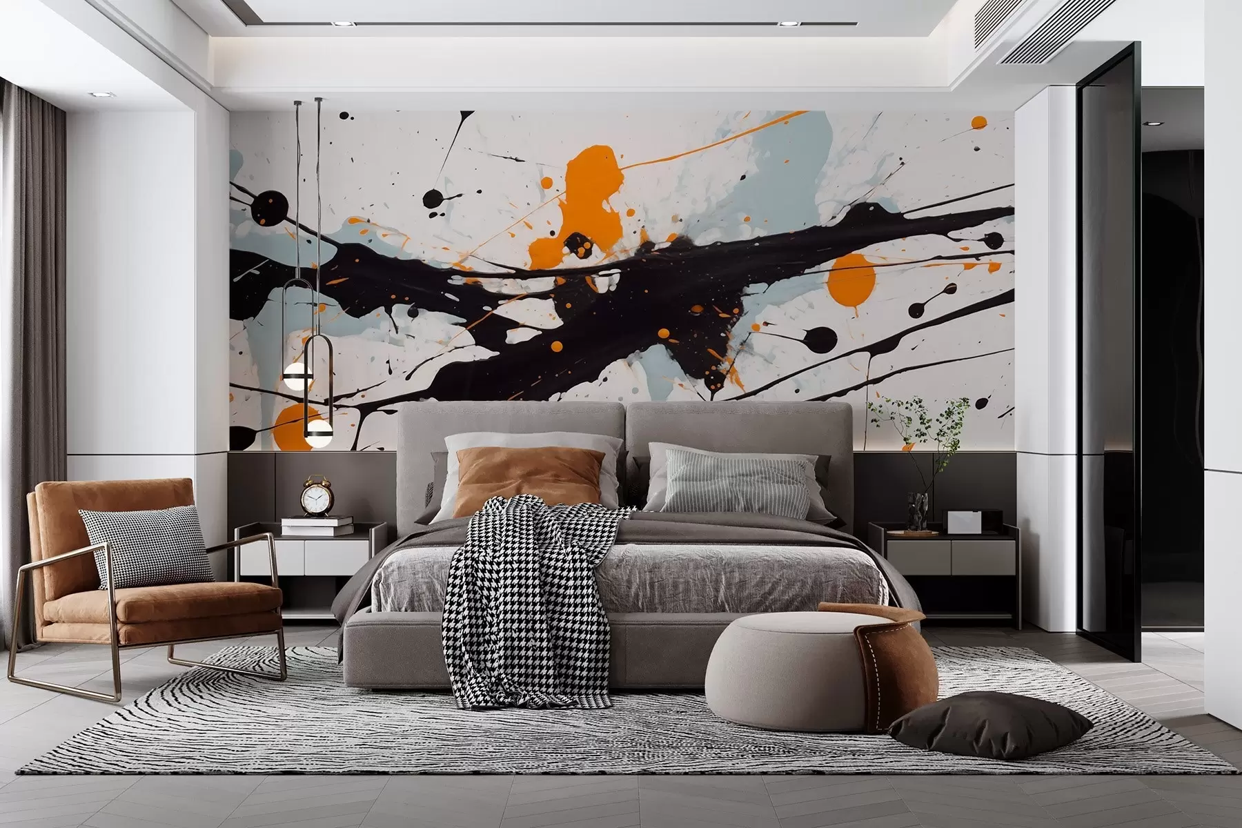 wall murals Апстрактне тачке w03686
