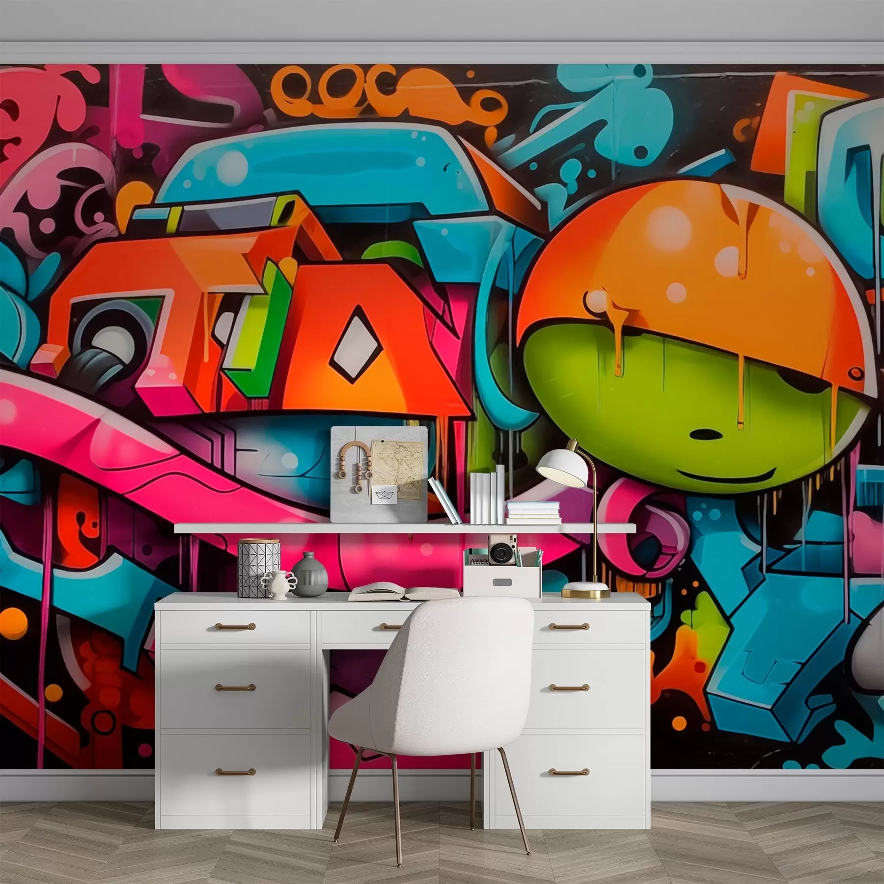 wall murals Светли графити w03688