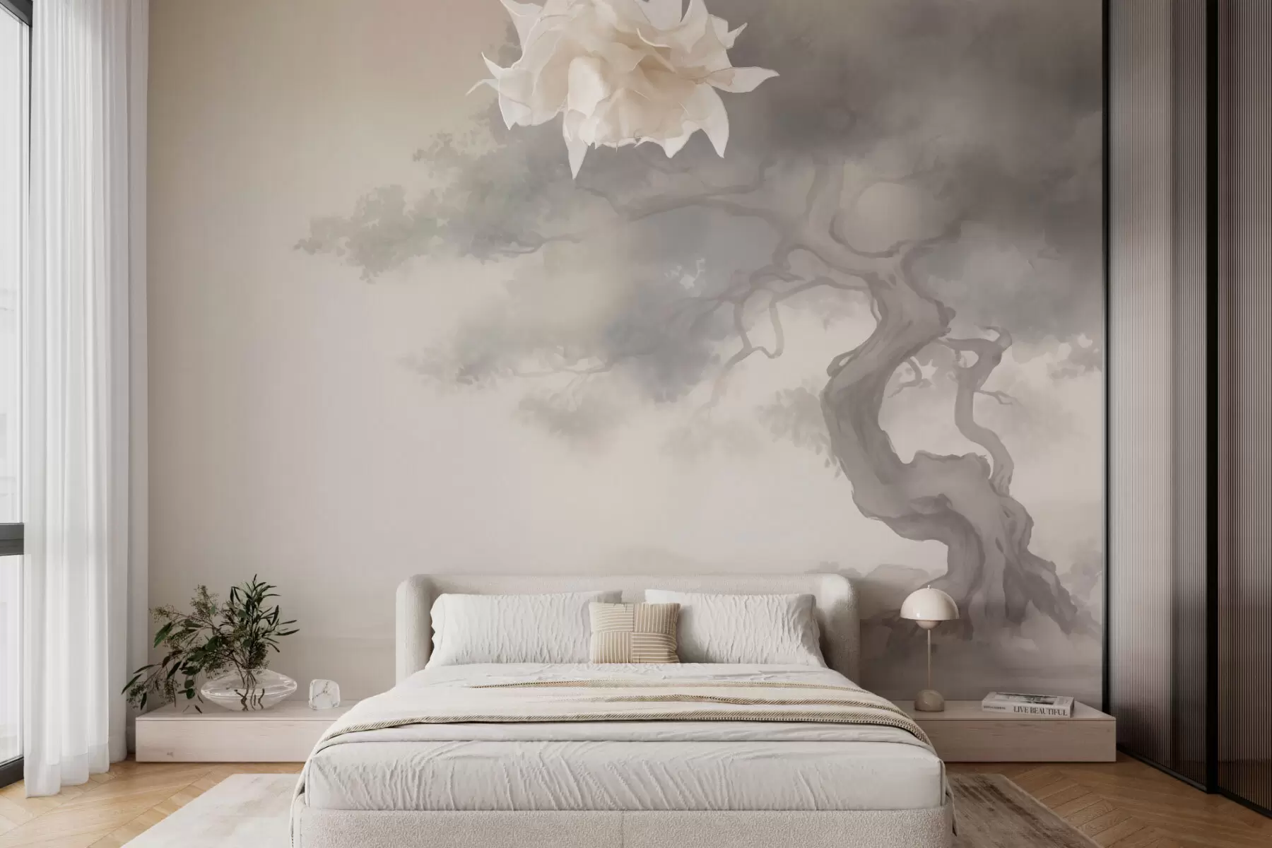 wall murals Винтаге Бонсаи дрво w03749