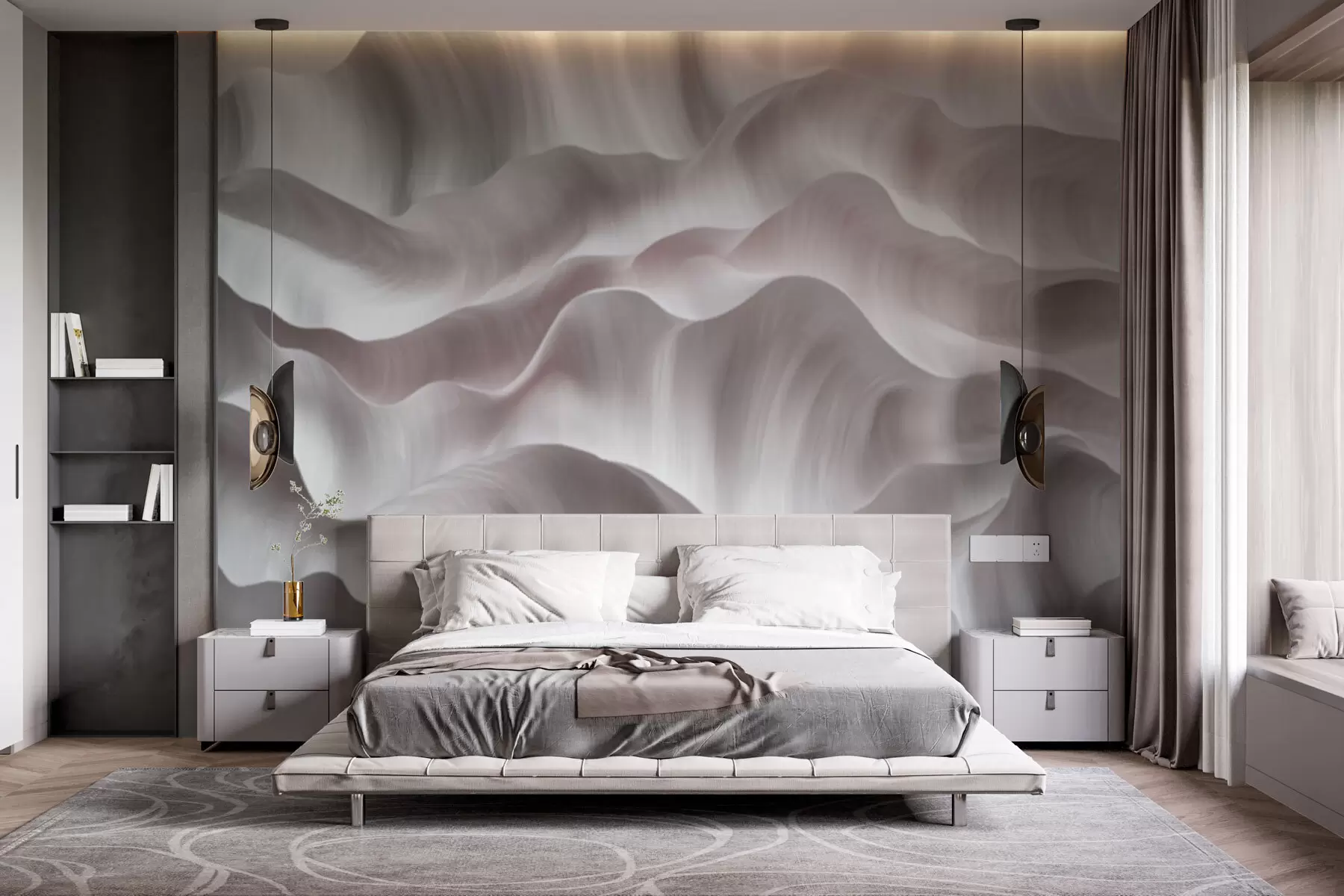 wall murals Абстрацт Вавес w03750v3