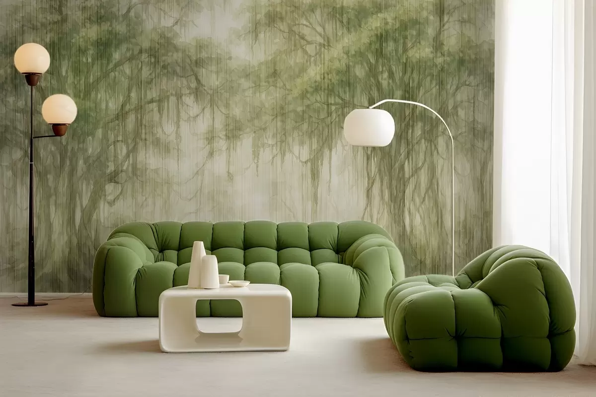 wall murals Апстрактно дрвеће w03819