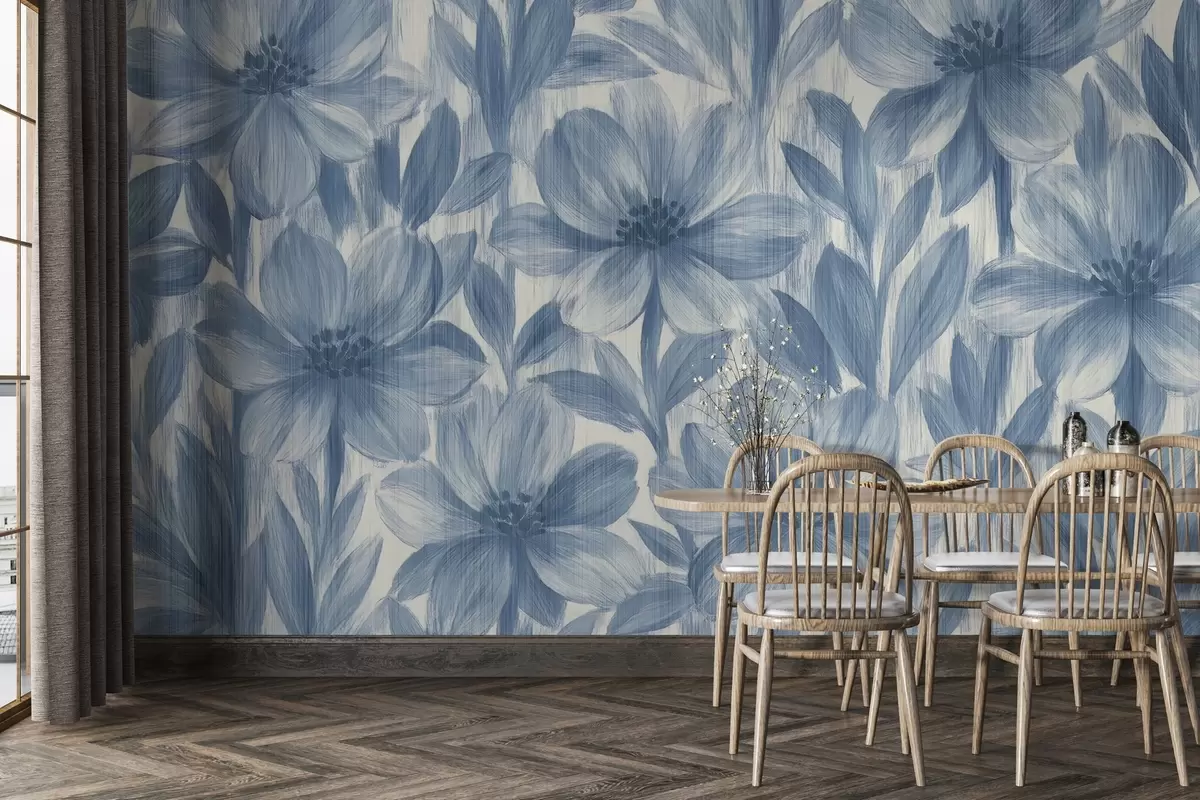 wall murals Елегантно цвеће у акварелу w03821