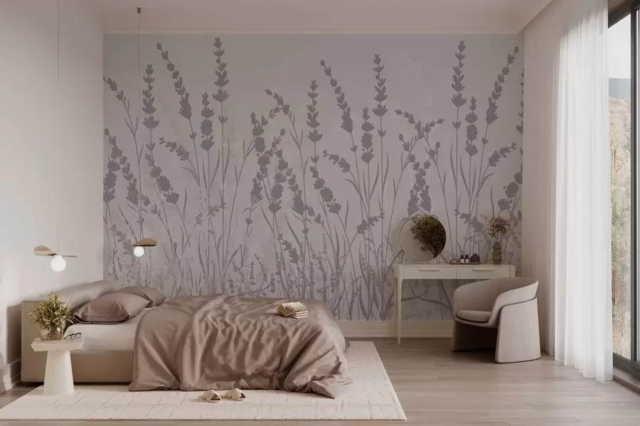 wall murals Самоникло биље и цвеће w03874v1