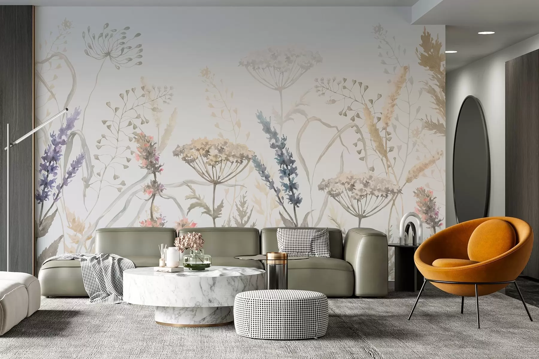 wall murals Дивље цвеће и биље w03897