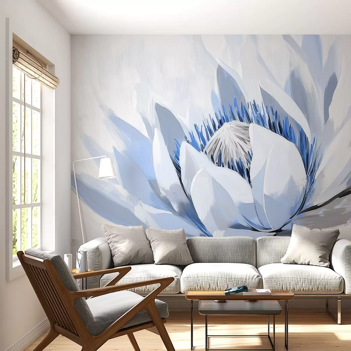 wall murals Велики апстрактни цветни акрил w09066v1