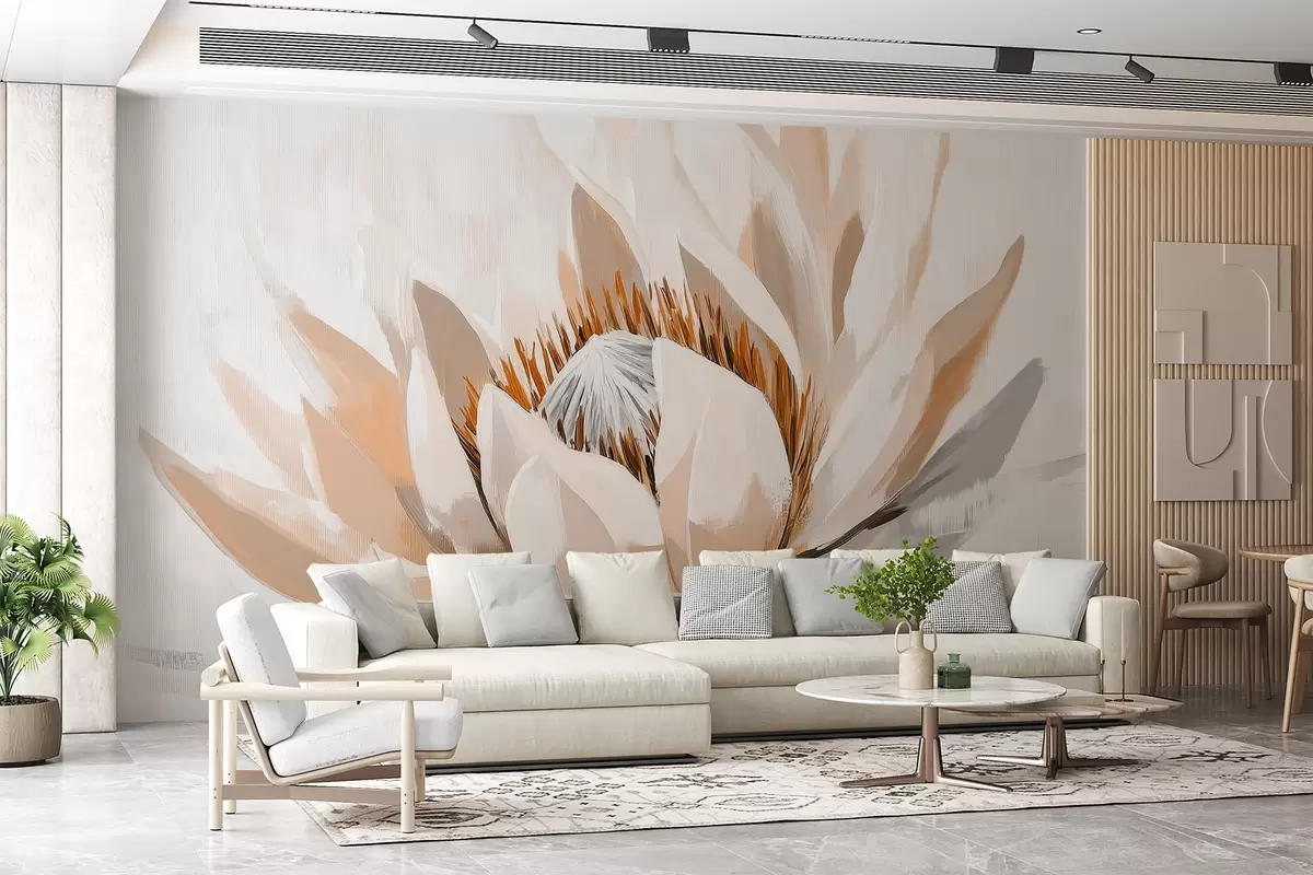 wall murals Велики апстрактни цветни акрил w09066v2