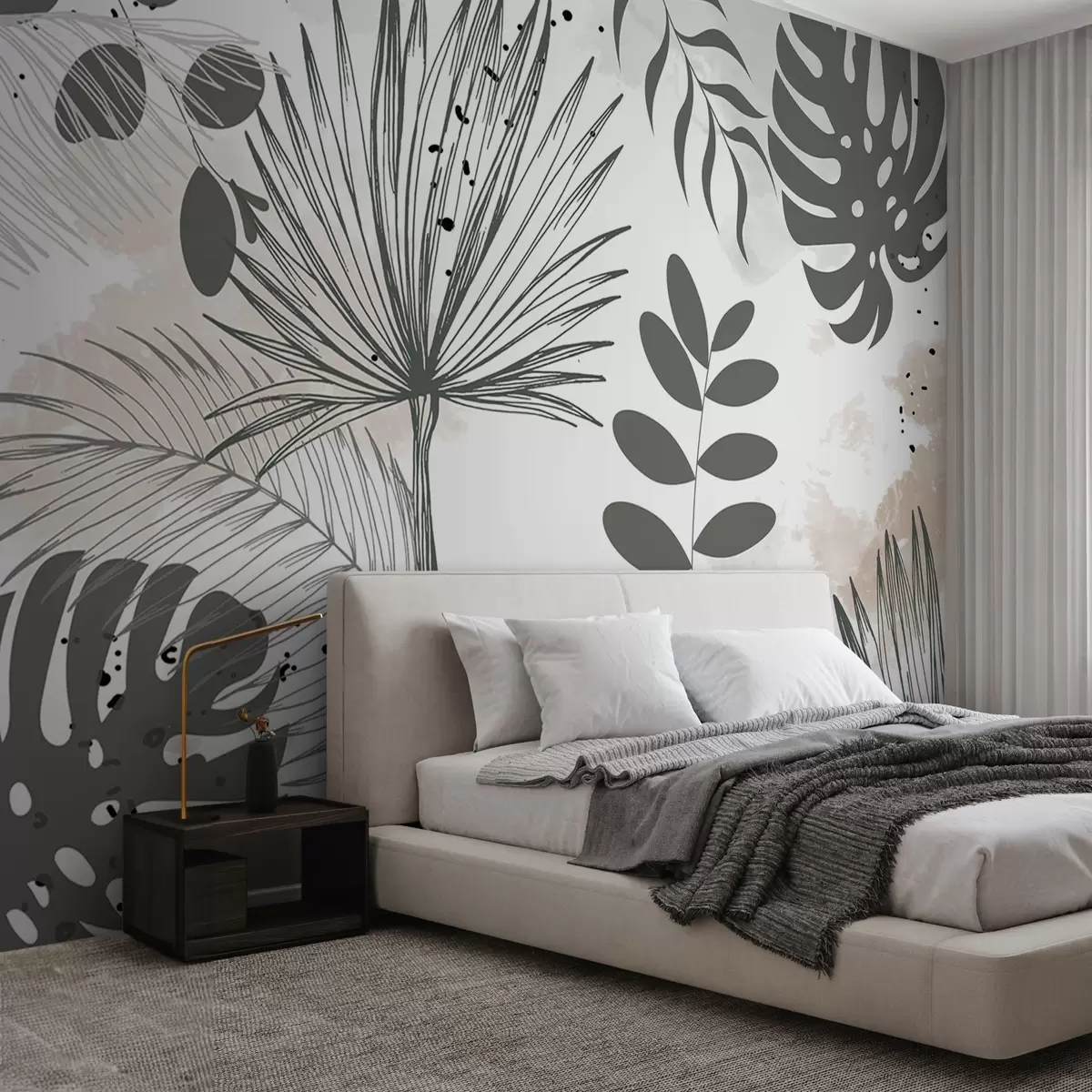 wall murals Тропско лишће w03886