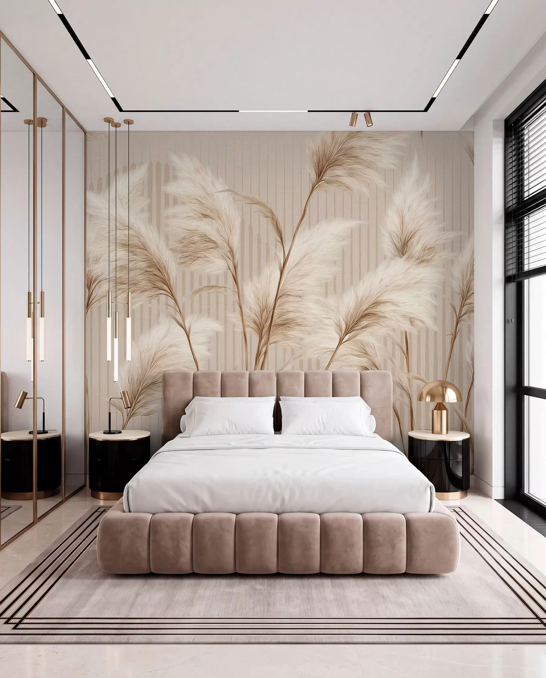 wall murals Ritam pampasa w09104