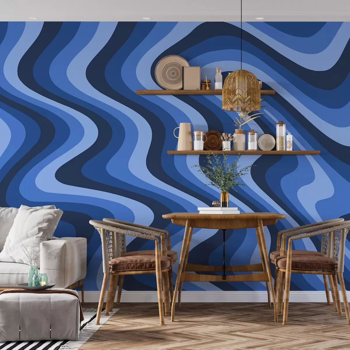 wall murals Магични таласи w03971v1