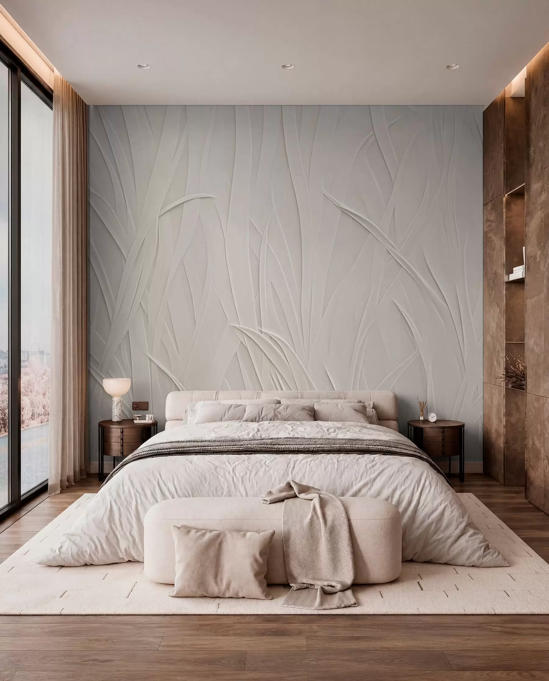 wall murals Tečne linije w03985