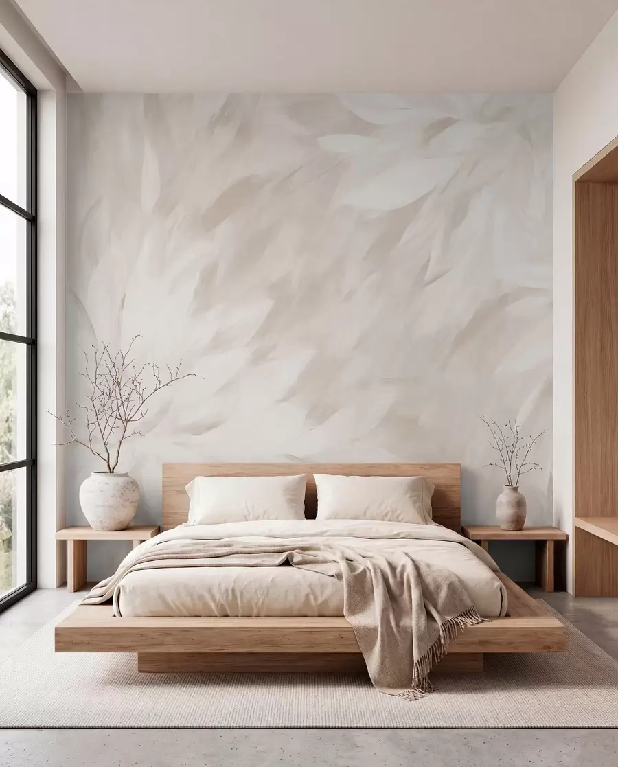 wall murals Цвеће у стилу меких потеза w03986v2